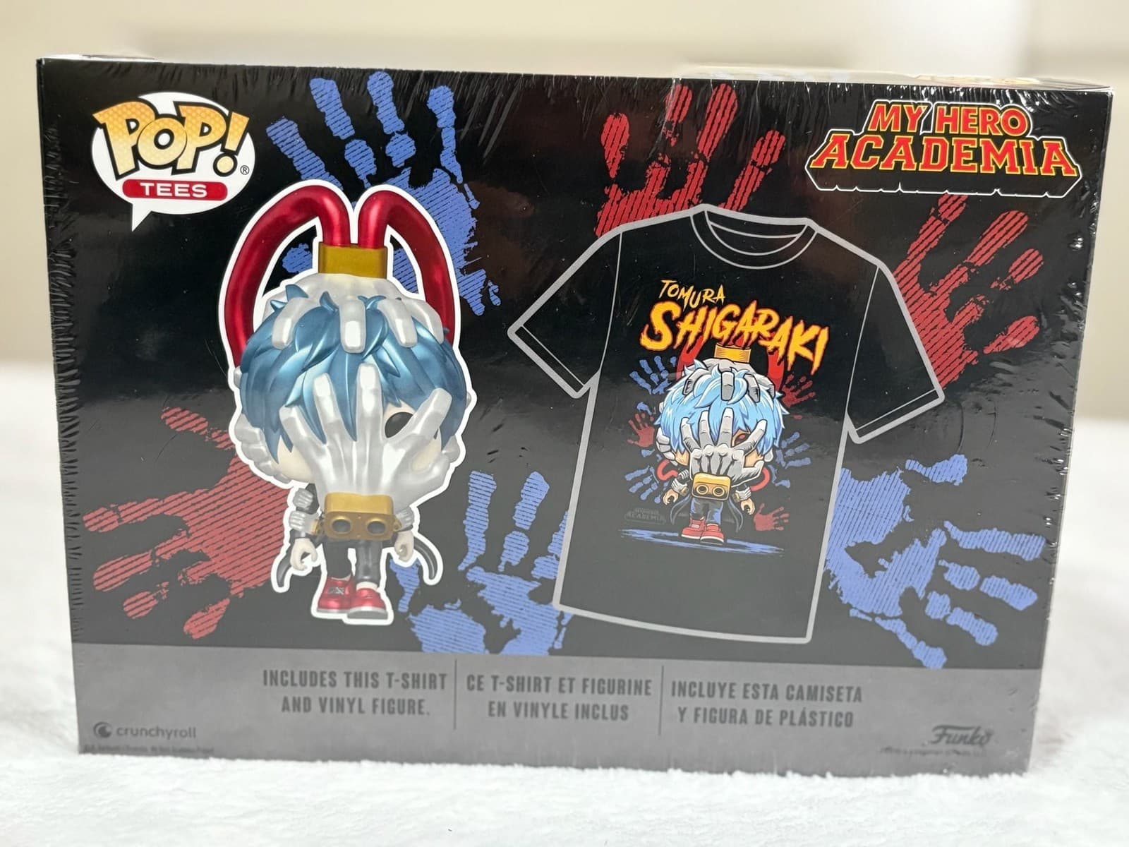 Funko Pop! Tees My Hero Academia Tomura Shigaraki Vinyl Figure - Thumbnail 2