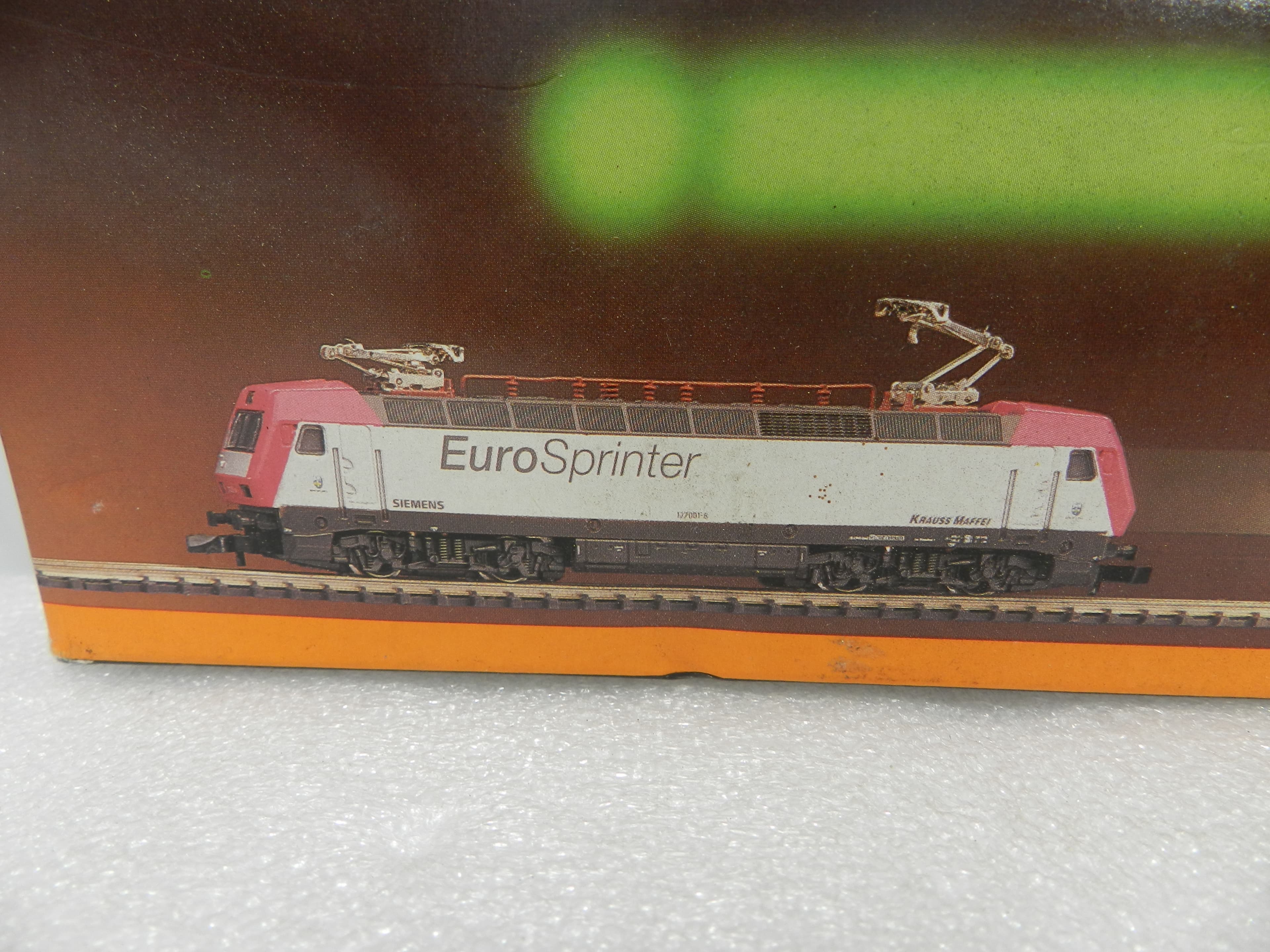 Vintage Z Scale Marklin Mini-Club 8837 Euro Sprinter Eletric Locomotive (P53K) - Thumbnail 2
