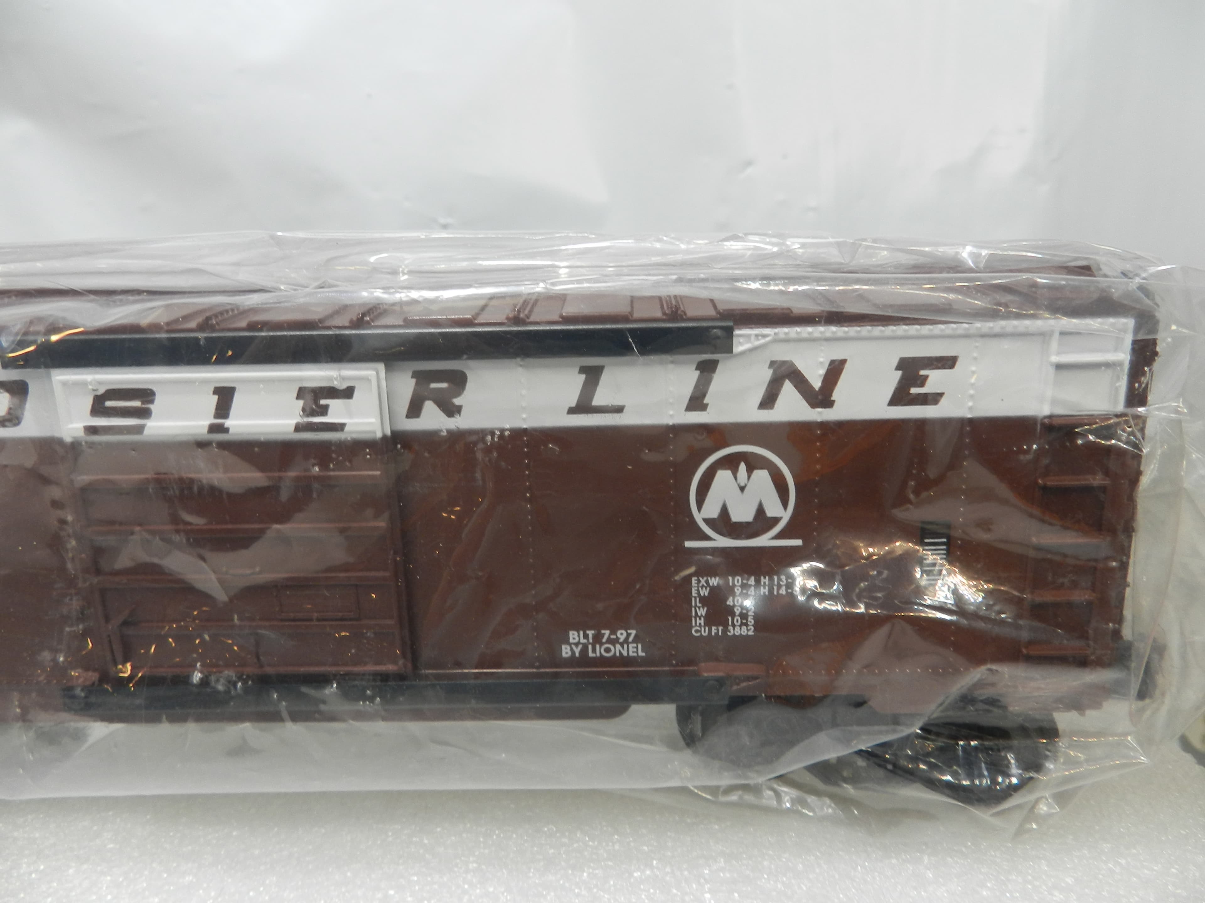 Vintage Lionel 6-19289 O Gauge Monon Hoosier Line 6464 Boxcar #6464-197  (P55K) - Thumbnail 5