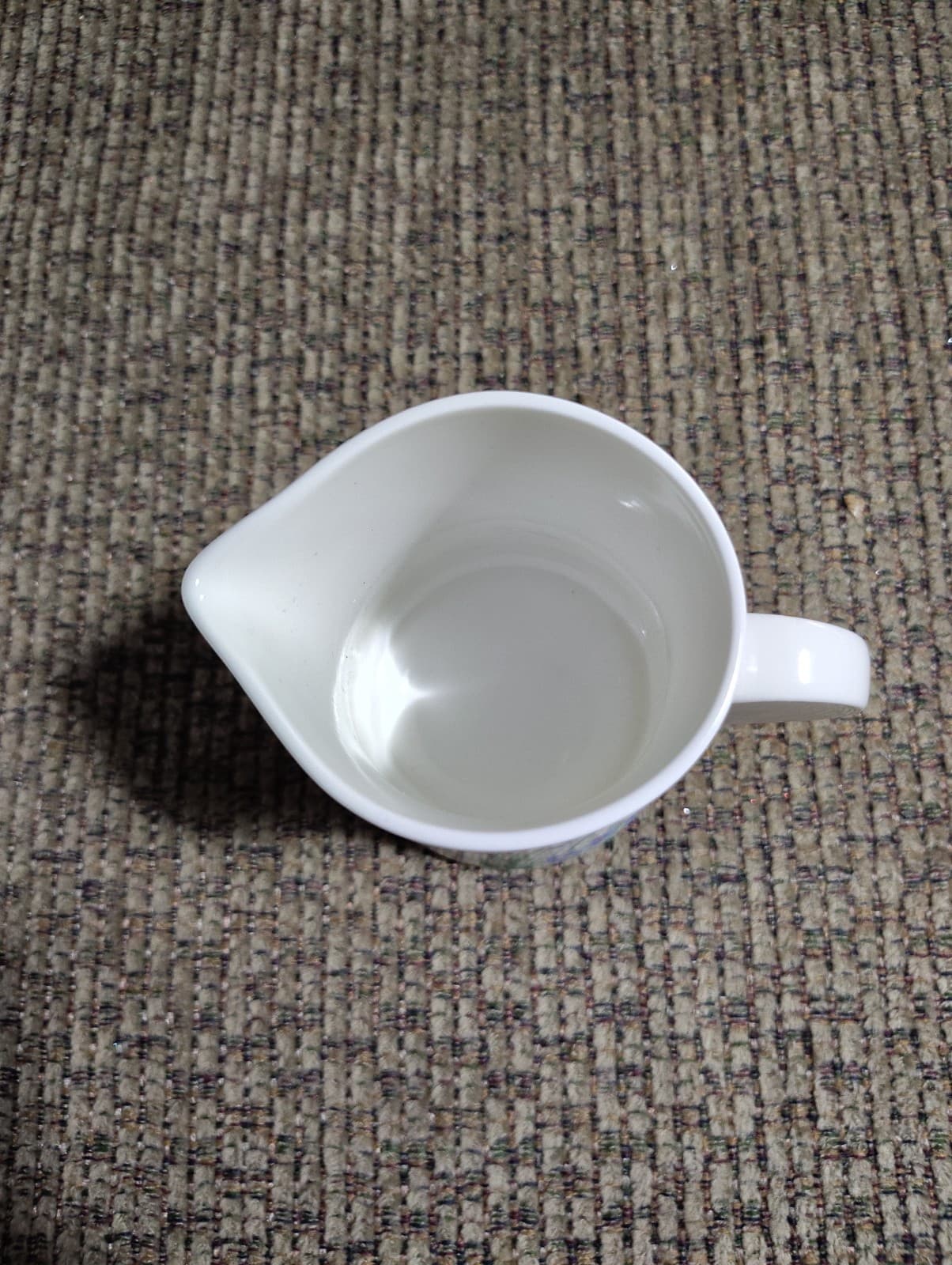 Vintage Mikasa Ultra Ceram Bone China Cream Pitcher Spring Flowers - Thumbnail 2