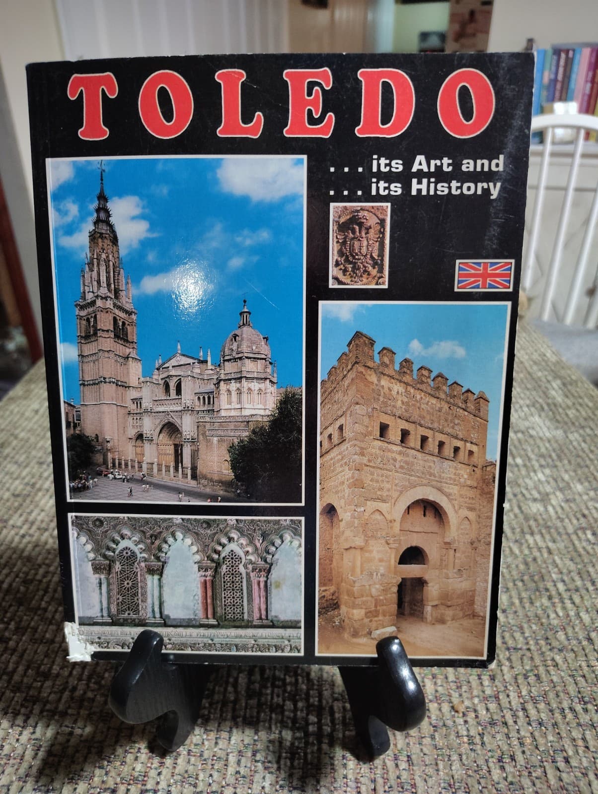 "Toledo, Art and History"~Vintage Travel Guide Book, Paperback 1988