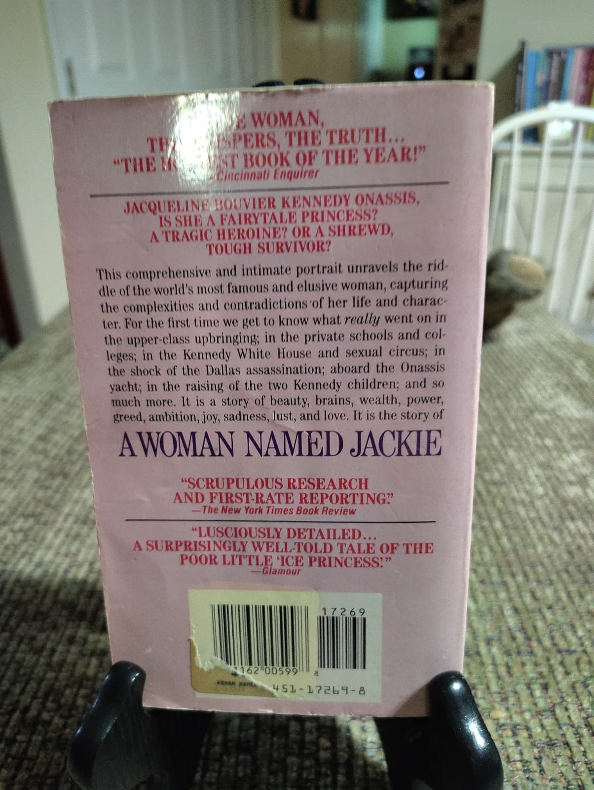 📖 A Woman Named Jackie Book by C. David Heymann | Paperback 📖 - Thumbnail 2