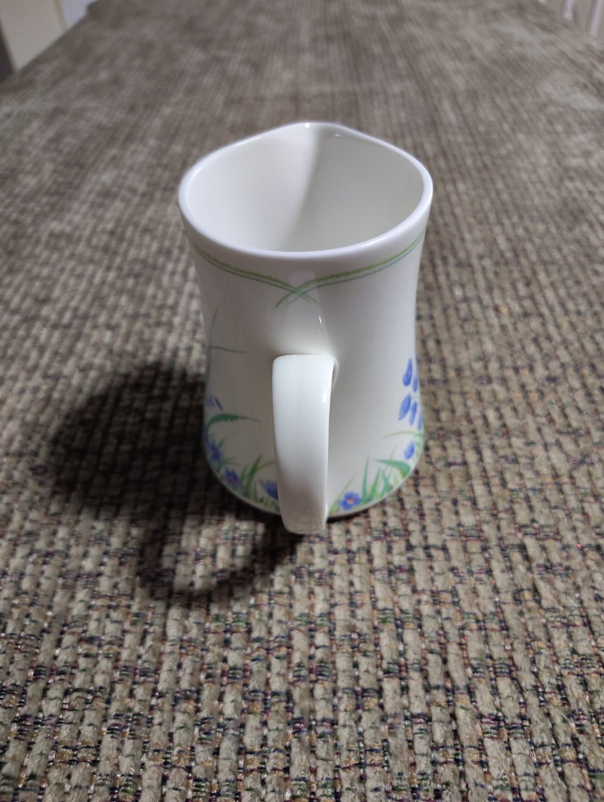 Vintage Mikasa Ultra Ceram Bone China Cream Pitcher Spring Flowers - Thumbnail 5