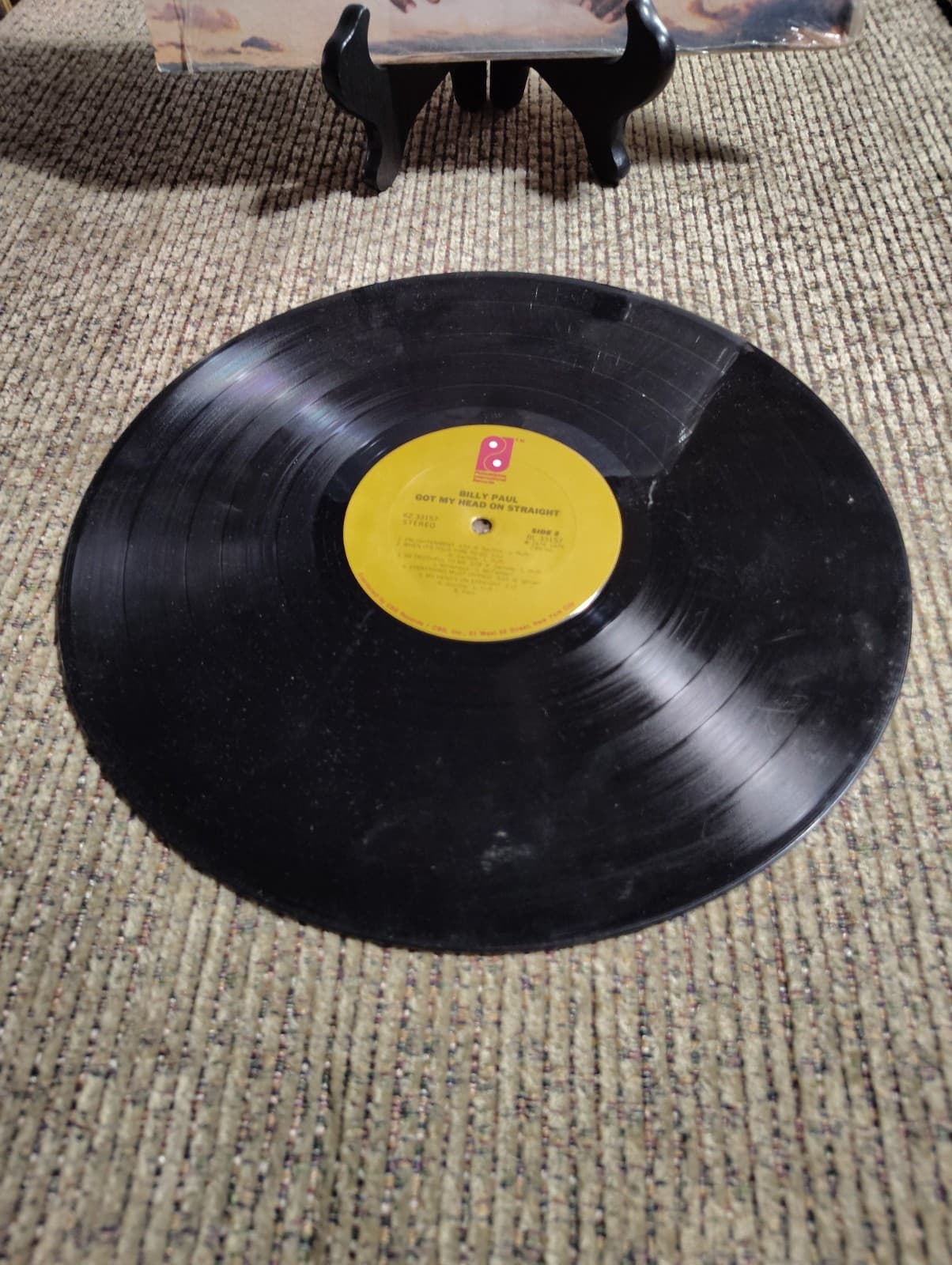 Billy Paul - Got My Head On Straight - 1975 Israel Different Press LP Soul Disco - Thumbnail 4