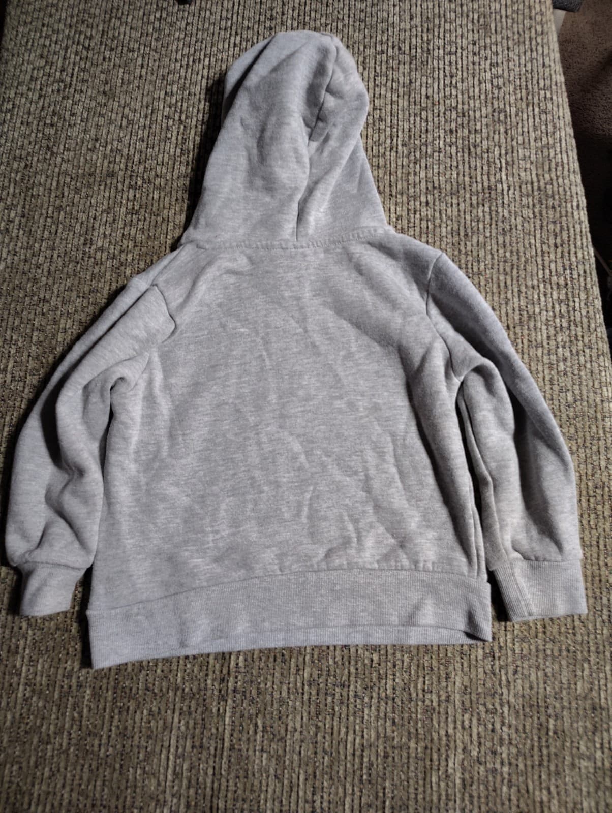 Star Wars Baby Yoda Hooded Pullover Sweater Size 4T Toddler Boy Grey - Thumbnail 7