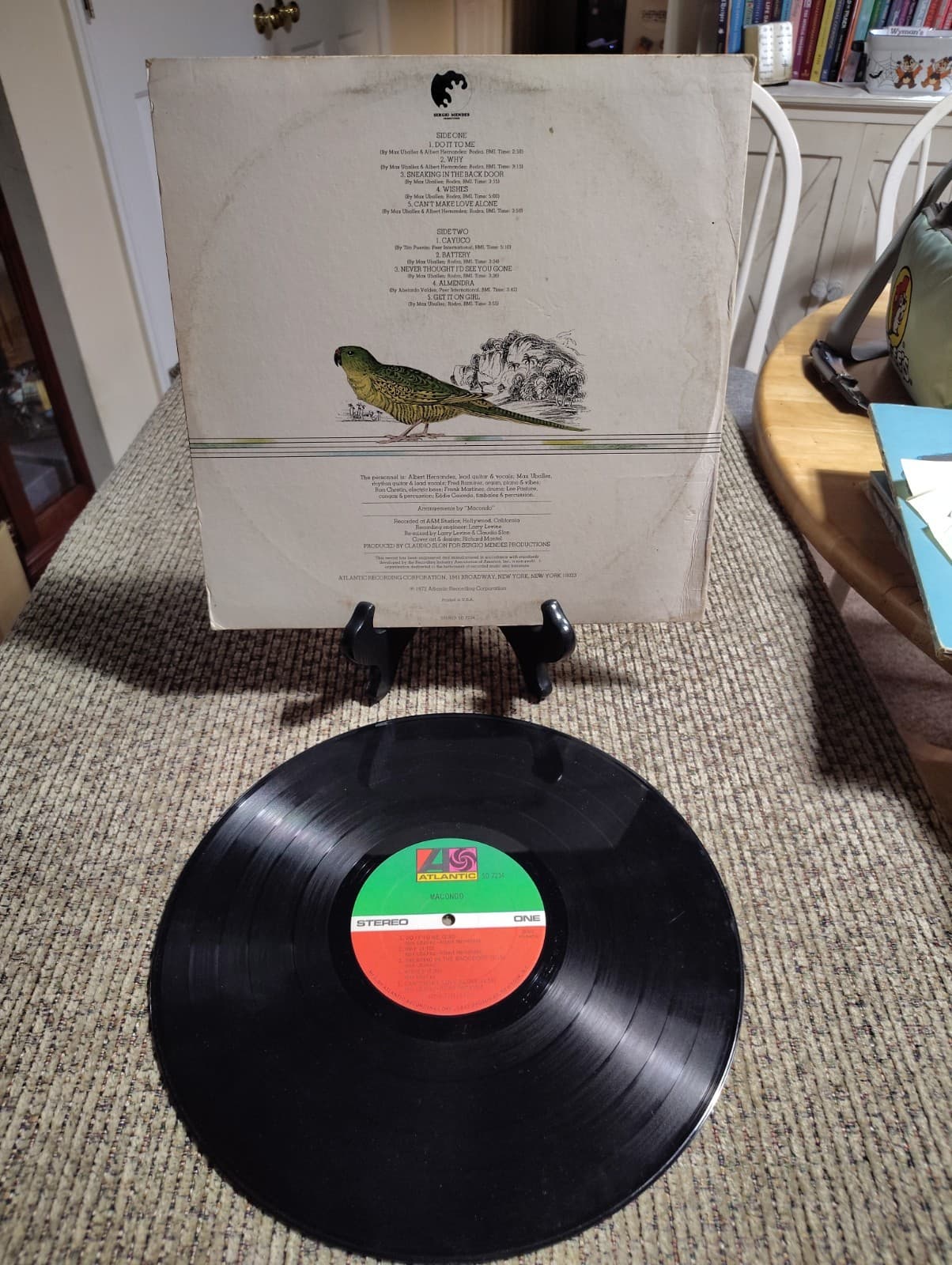 Macondo – Self Titled - 1972 Atlantic SD-7234 LP Vinyl Record - Thumbnail 2