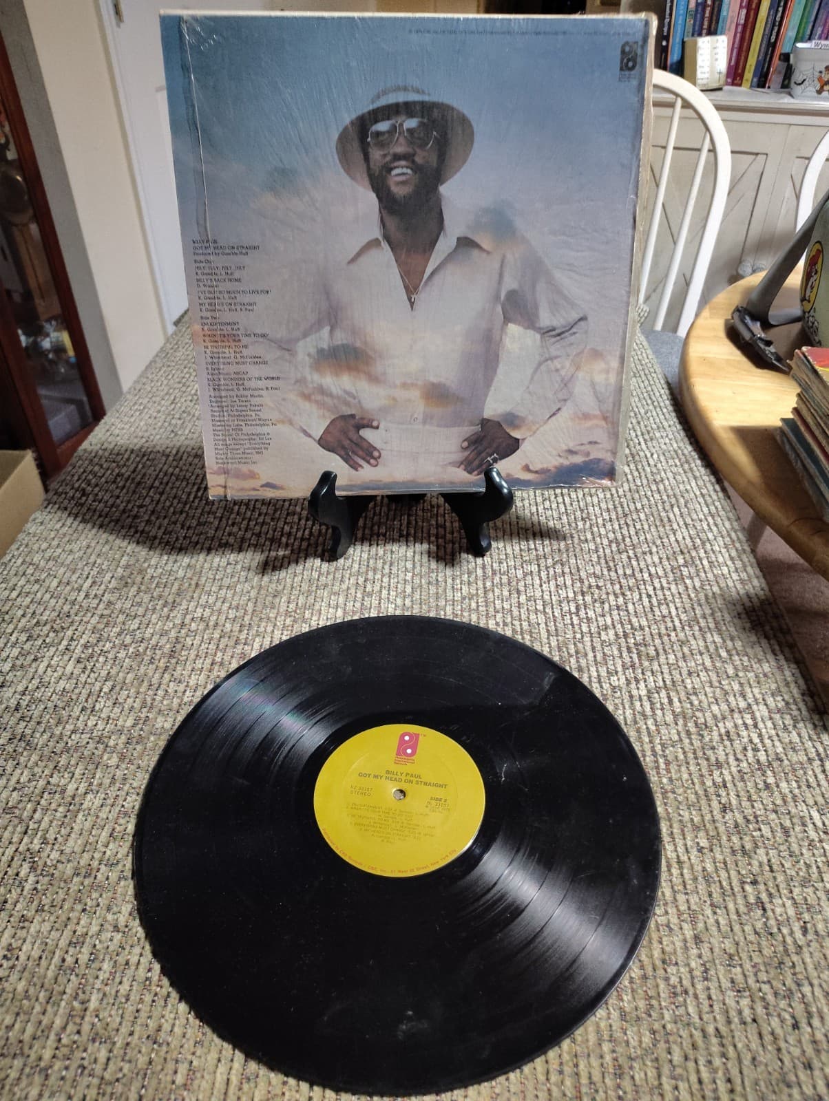 Billy Paul - Got My Head On Straight - 1975 Israel Different Press LP Soul Disco - Thumbnail 3