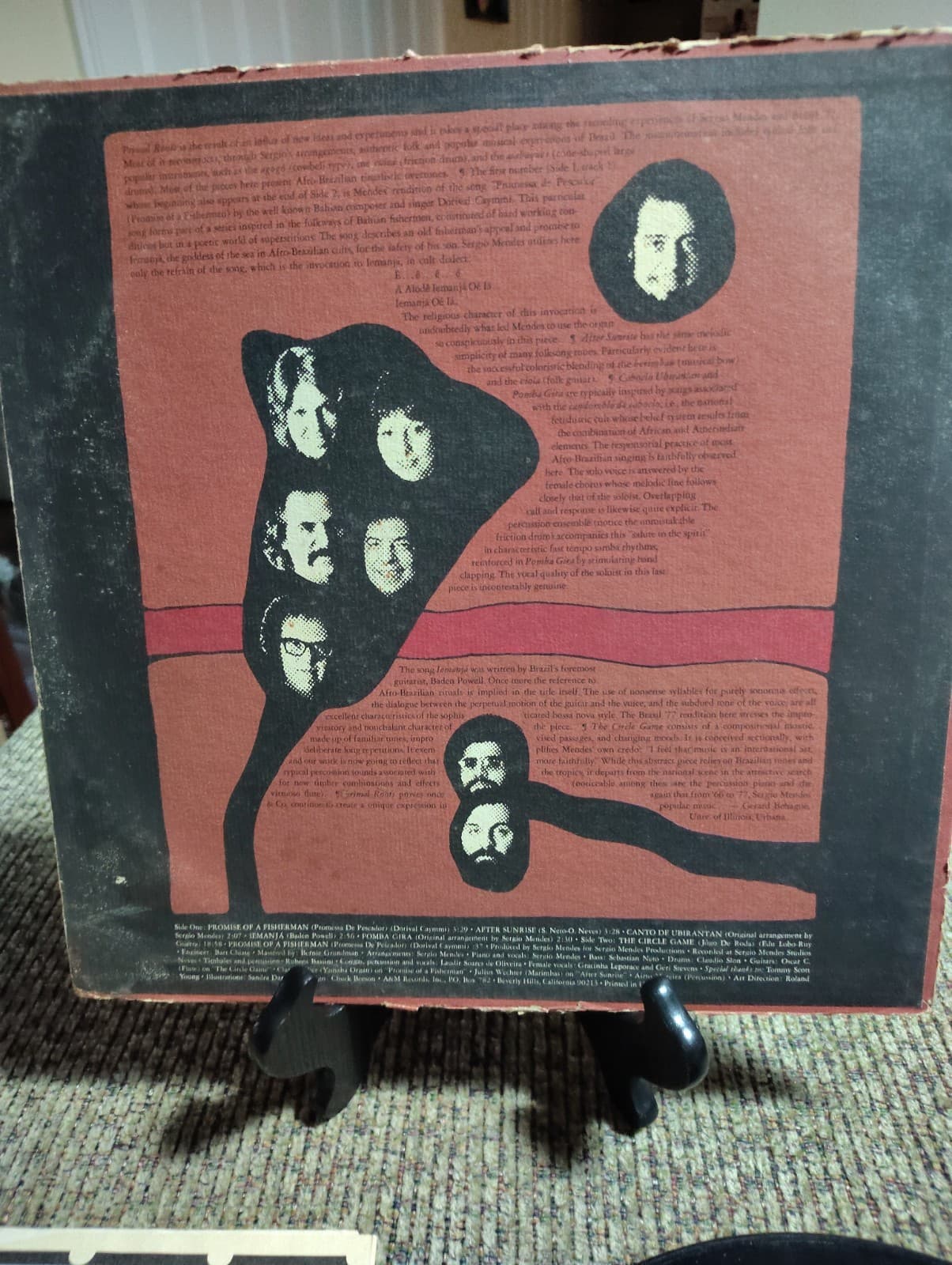 Sergio Mendes& Brasil '77 Vinyl Record - Thumbnail 5