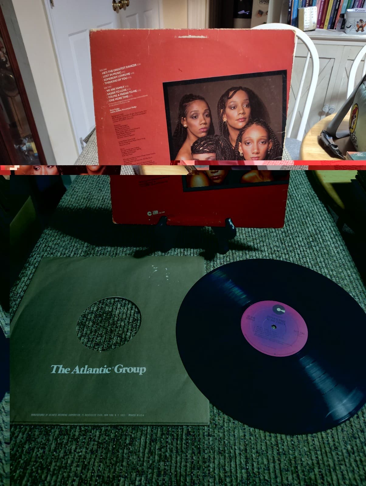 #Z16- Sister Sledge We Are Family LP Vinyl Cotillion Disco Soul 12" 33 RPM - Thumbnail 5