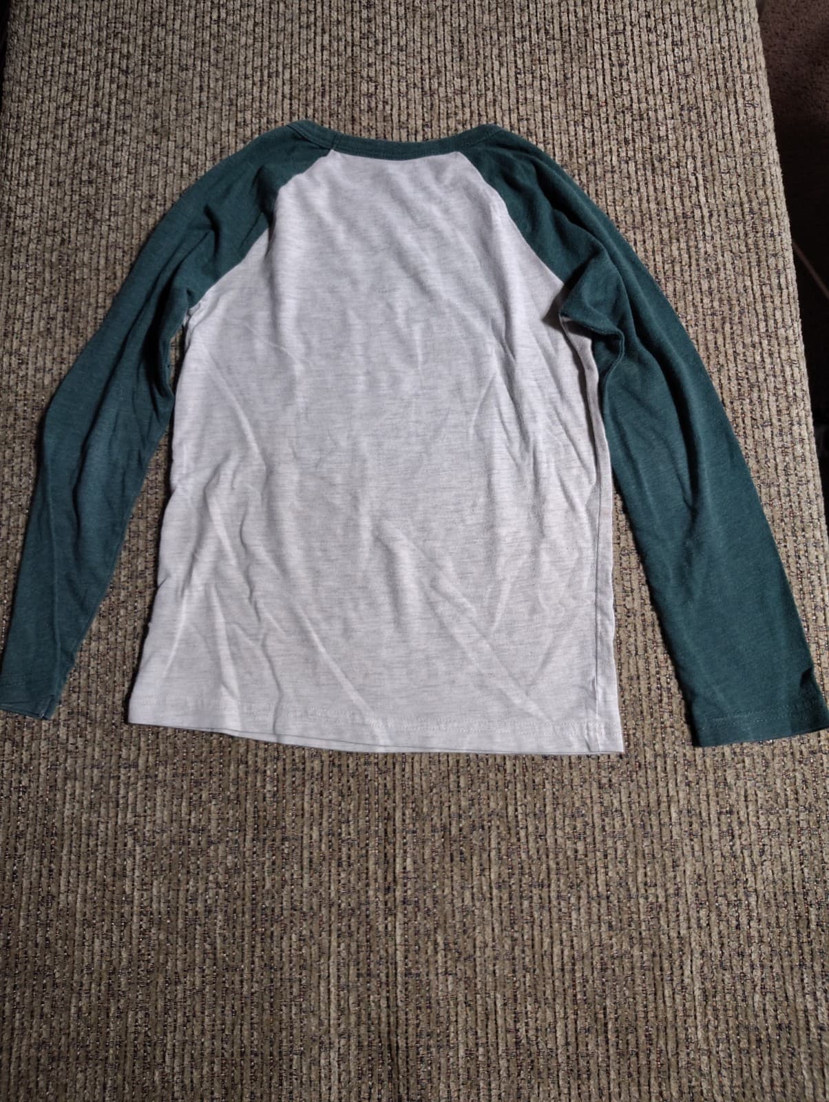 Jumping Beans Boys Super Mario Raglan Mario Luigi Long Sleeve Shirt 6 - Thumbnail 5
