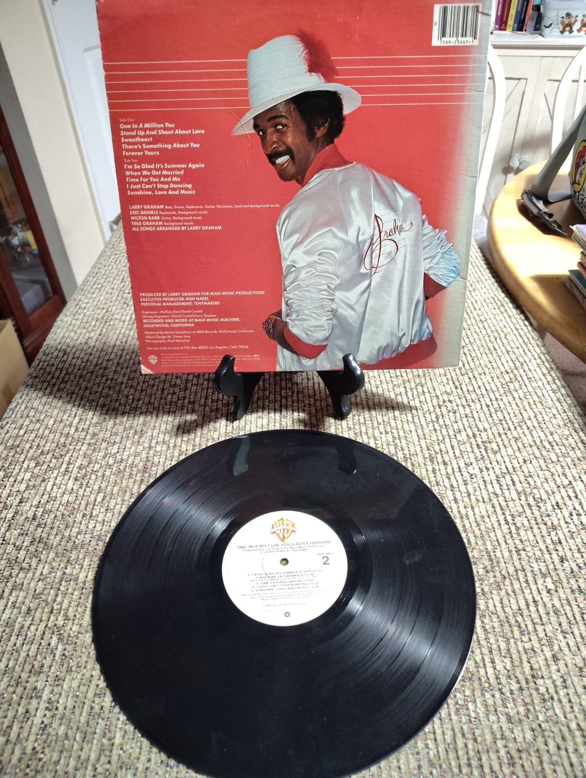 Larry Graham - One In A Million You - 12” Vinyl Album (1980) - Thumbnail 2