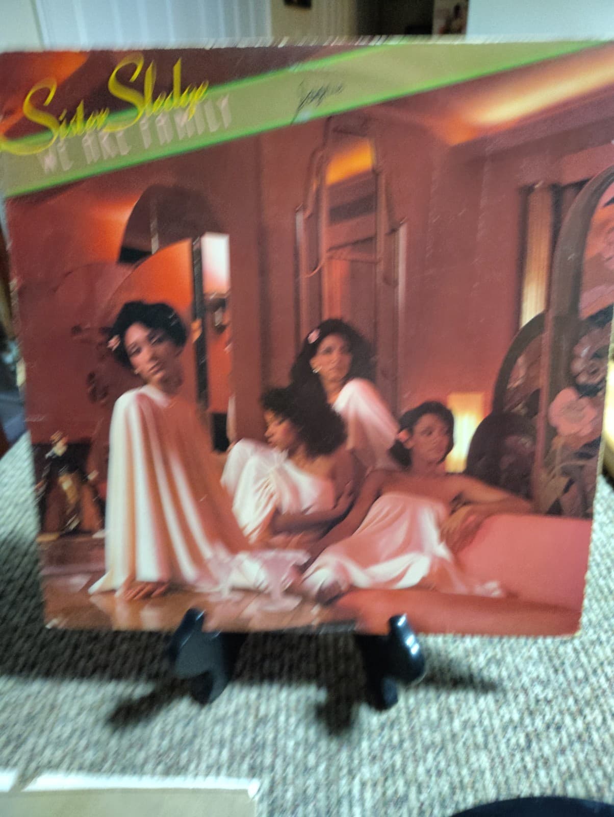 #Z16- Sister Sledge We Are Family LP Vinyl Cotillion Disco Soul 12" 33 RPM - Thumbnail 2