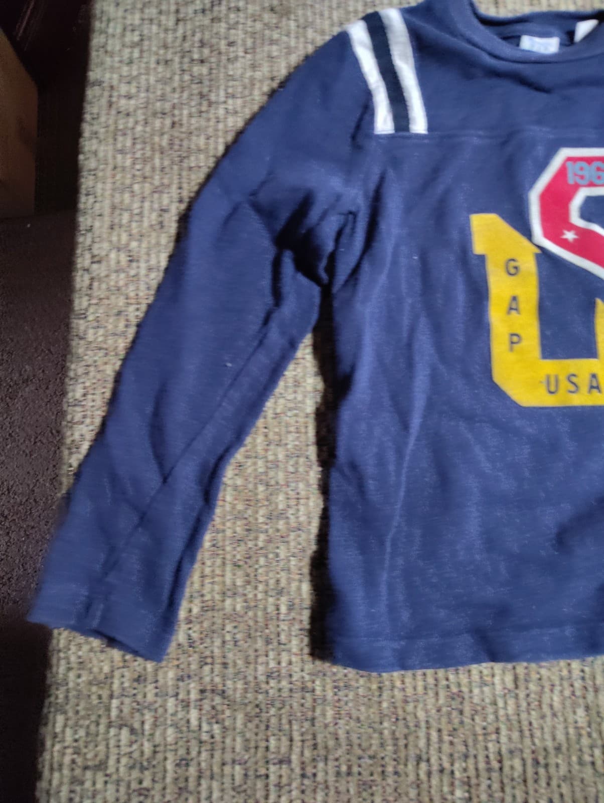 Gap Kids- Navy Blue- Boys Size Small- Long Sleeve Shirt - Thumbnail 2
