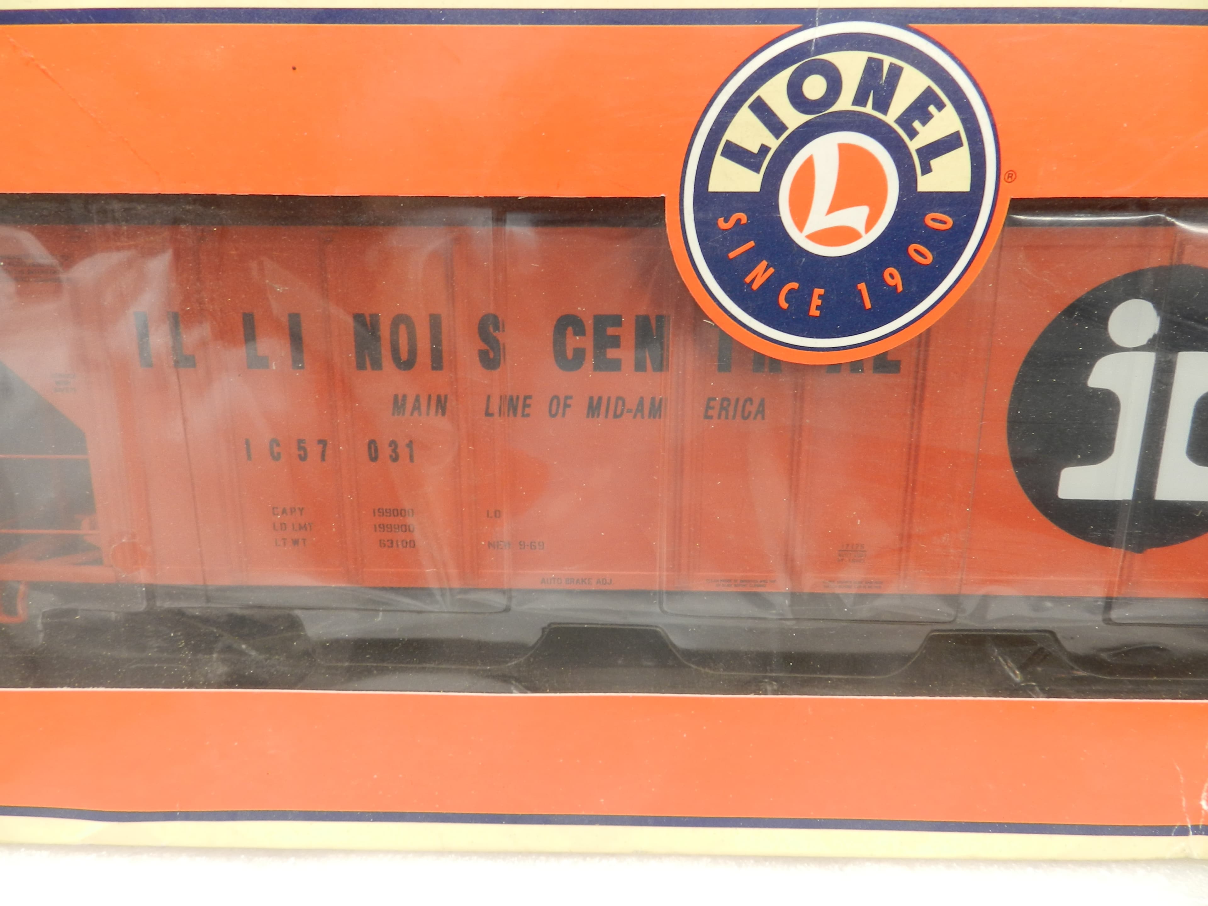 Lionel 6-17175 O Gauge Illinois Central PS-2 Hopper Train Car (P55K) - Thumbnail 4
