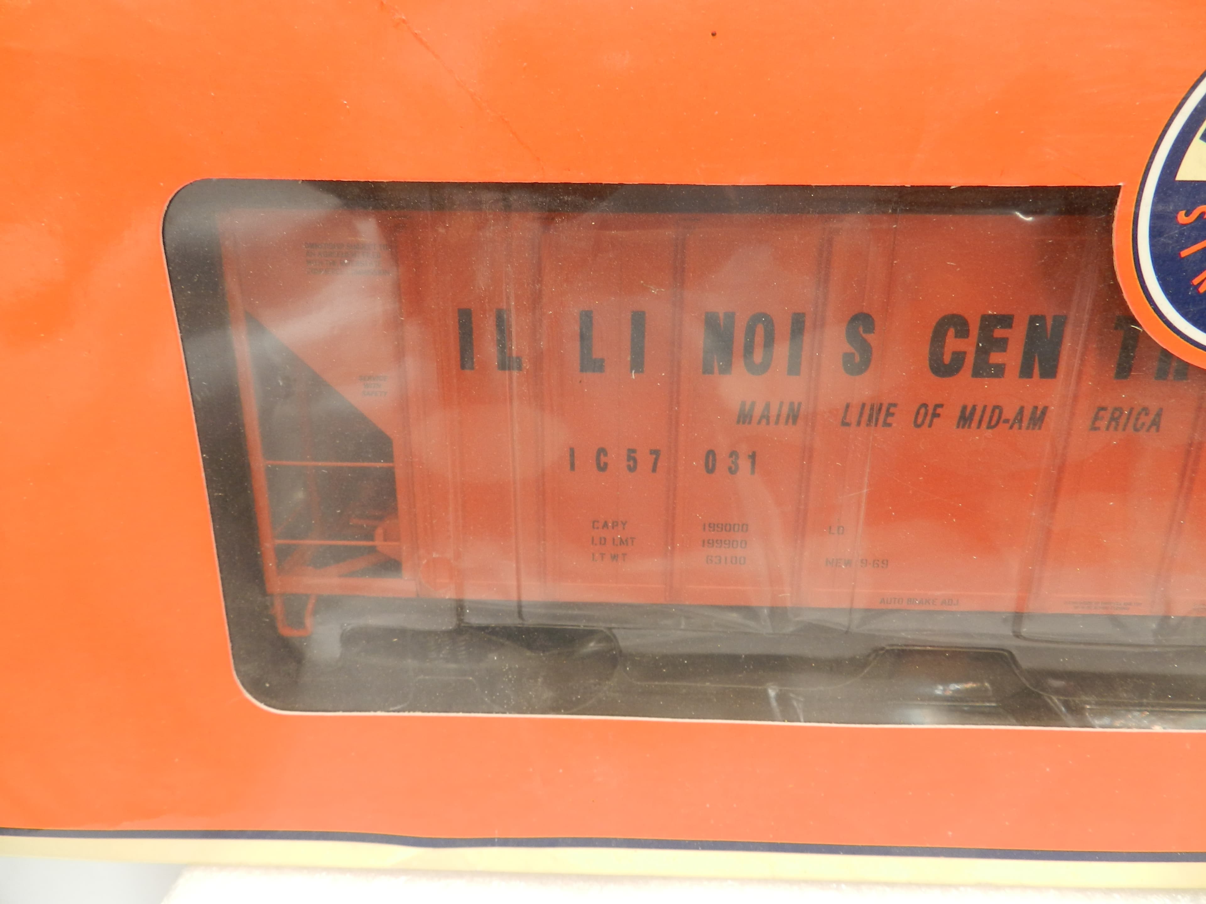 Lionel 6-17175 O Gauge Illinois Central PS-2 Hopper Train Car (P55K) - Thumbnail 2