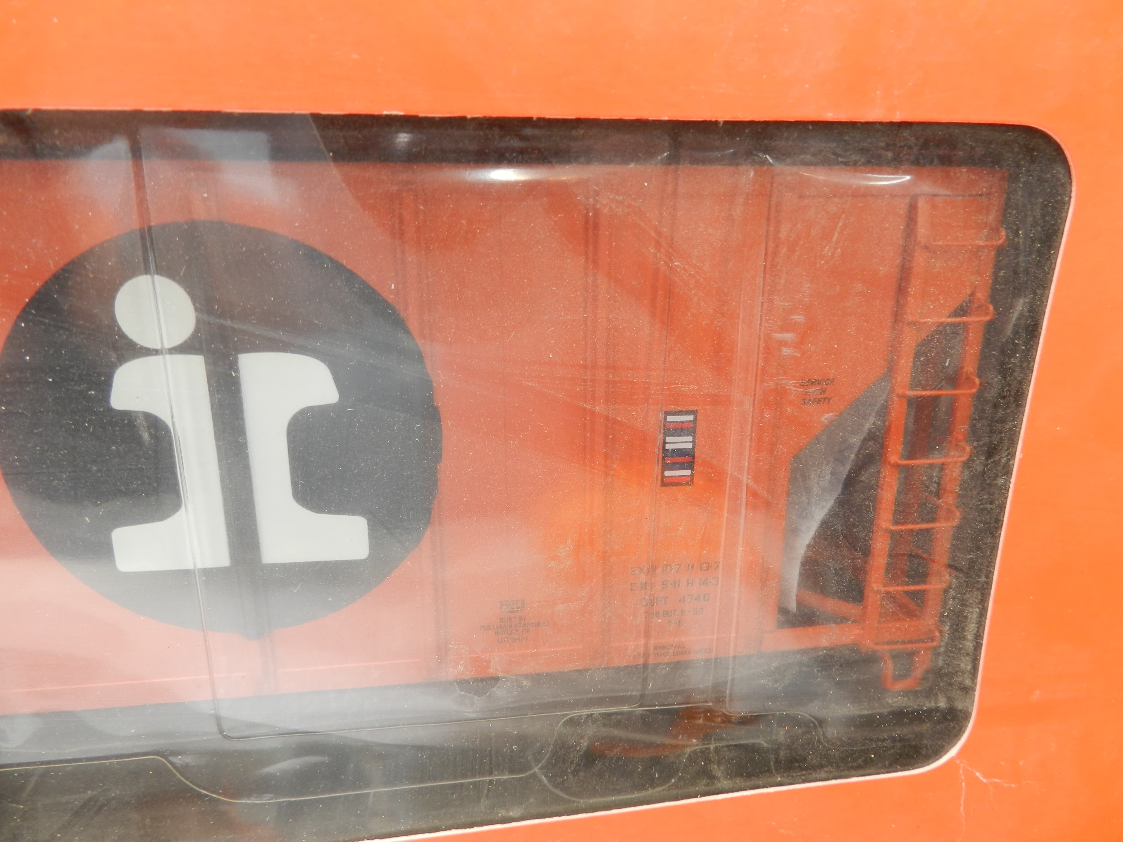 Lionel 6-17175 O Gauge Illinois Central PS-2 Hopper Train Car (P55K) - Thumbnail 5