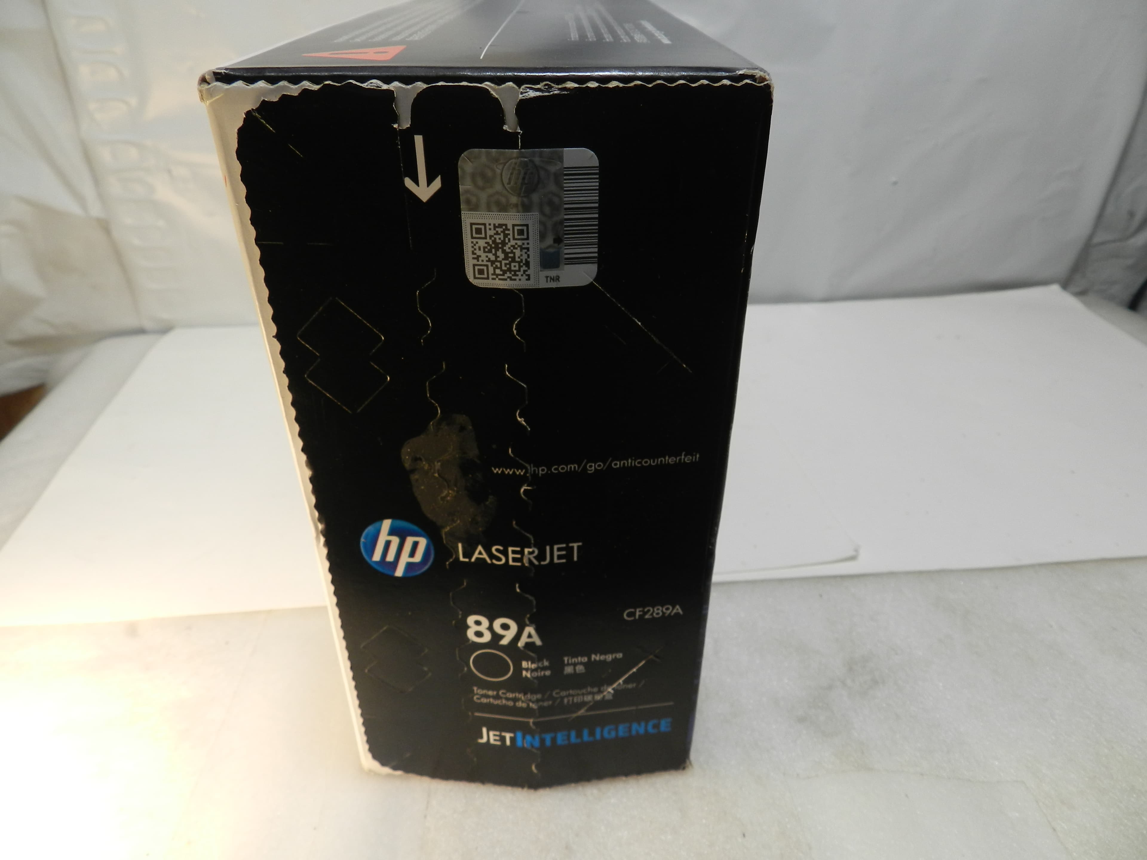 HP 89A CF289A Black Toner Cartridge Genuine OEM LaserJet Standard Yield (P65K) - Thumbnail 4