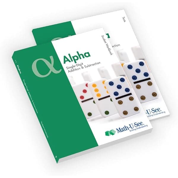 Math-u-see Alpha Instruction Pack (Hardcover, Includes DVD) Steven P. Demme [Used - Good] - Thumbnail 6