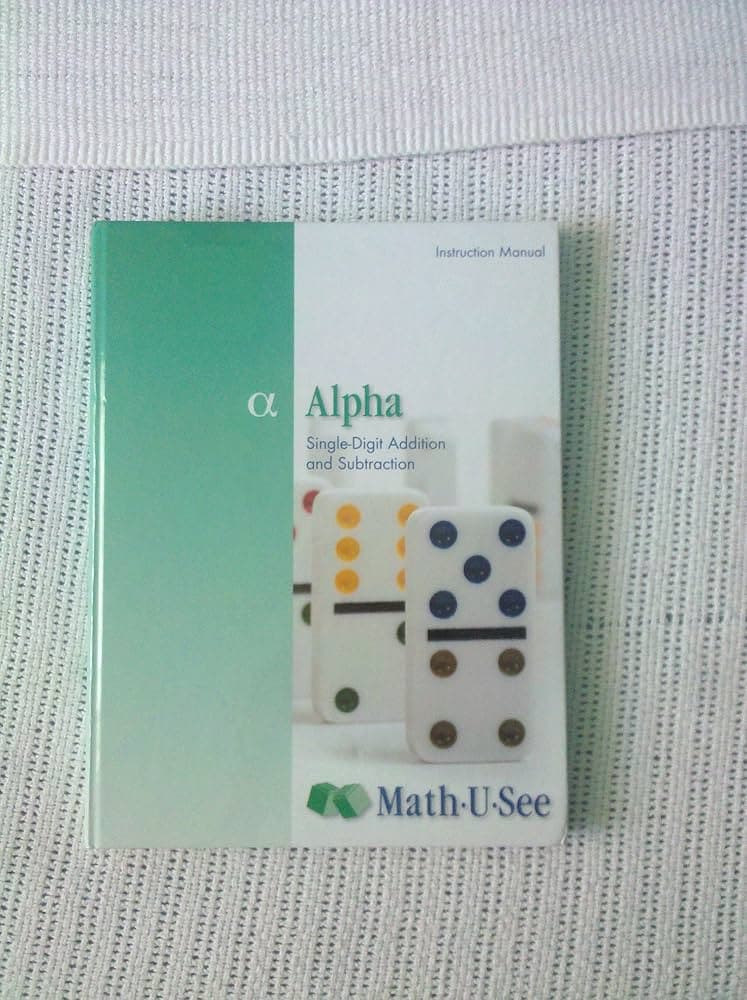 Math-u-see Alpha Instruction Pack (Hardcover, Includes DVD) Steven P. Demme [Used - Good] - Thumbnail 3