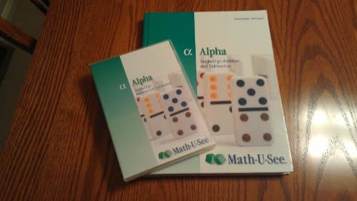 Math-u-see Alpha Instruction Pack (Hardcover, Includes DVD) Steven P. Demme [Used - Good]