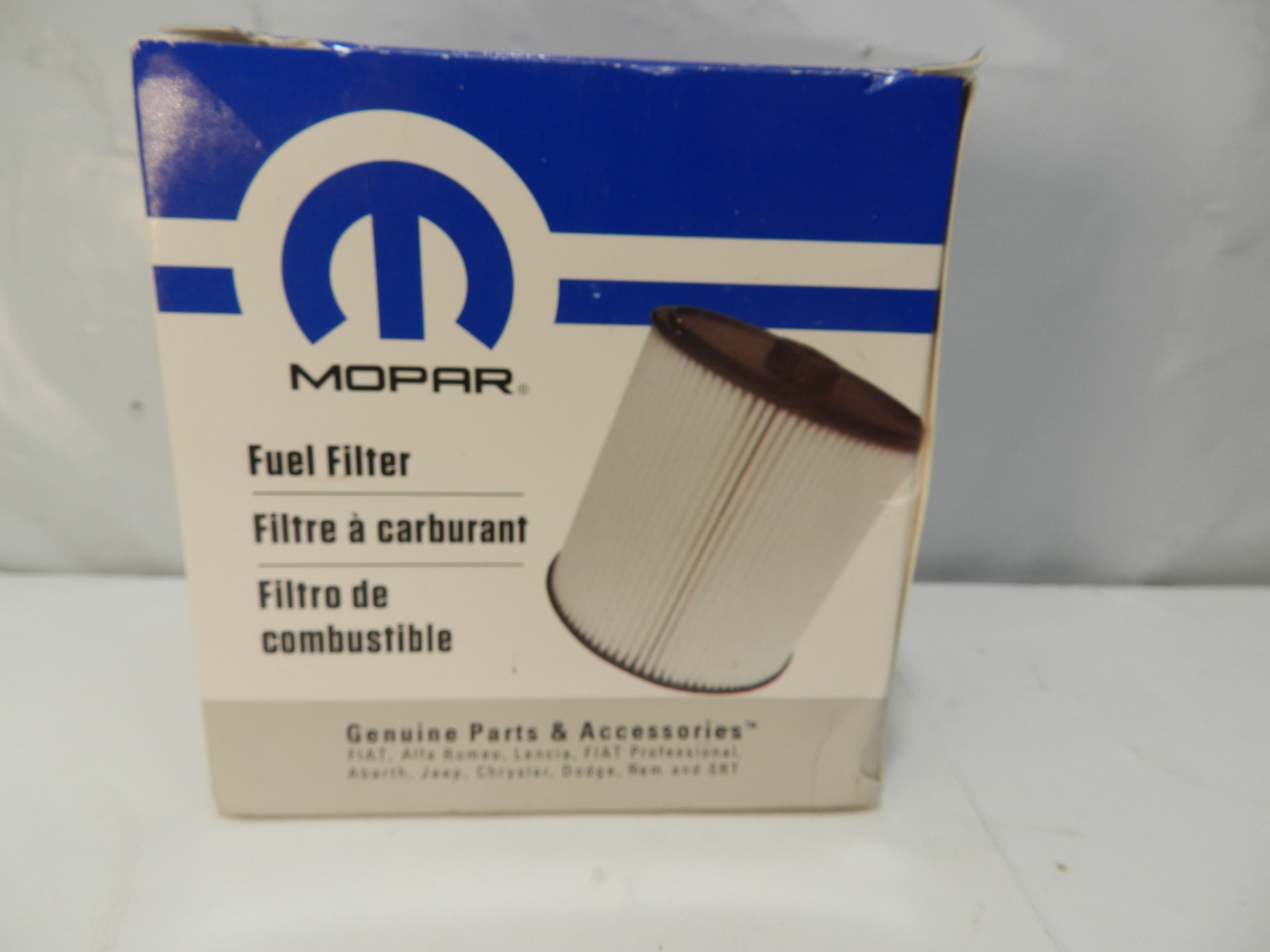 Mopar Filter Kit Fuel Water Separator 68436631AA-001 Genuine Part - OEM (P65K)