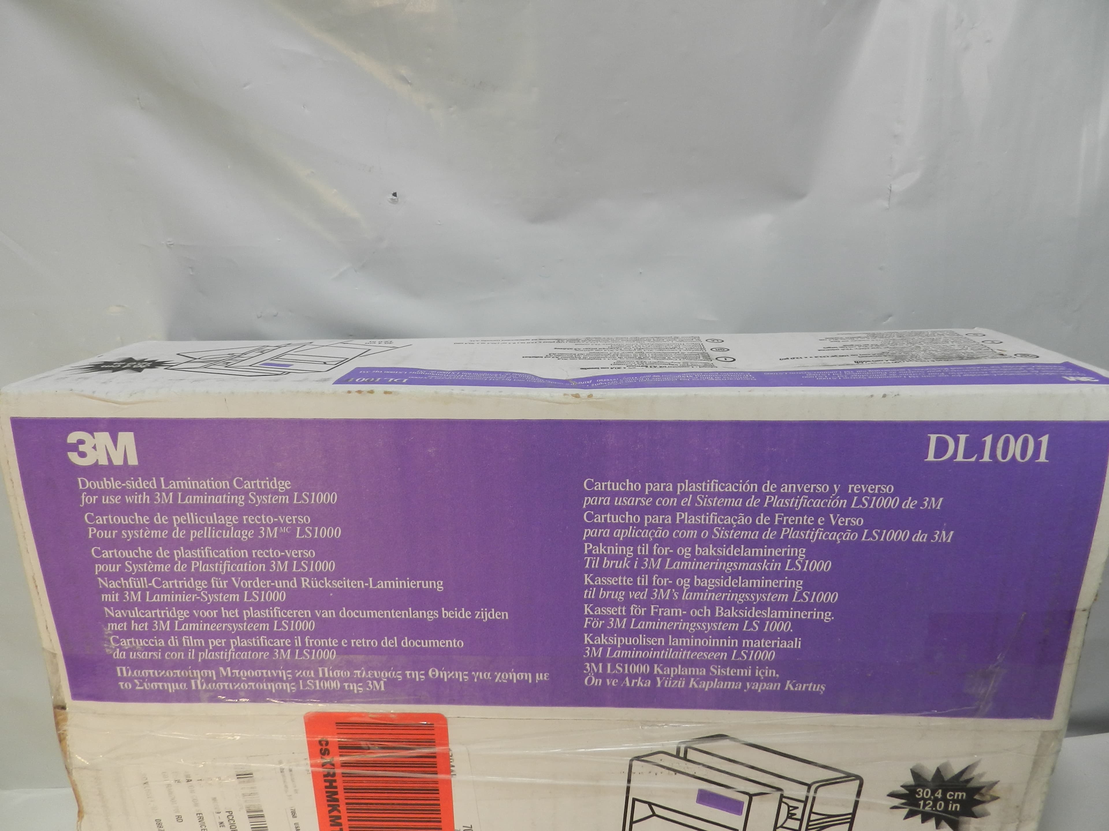3M Double Sided Lamination Cartridge DL1001 for LS1000 Laminating System P69K - Thumbnail 4
