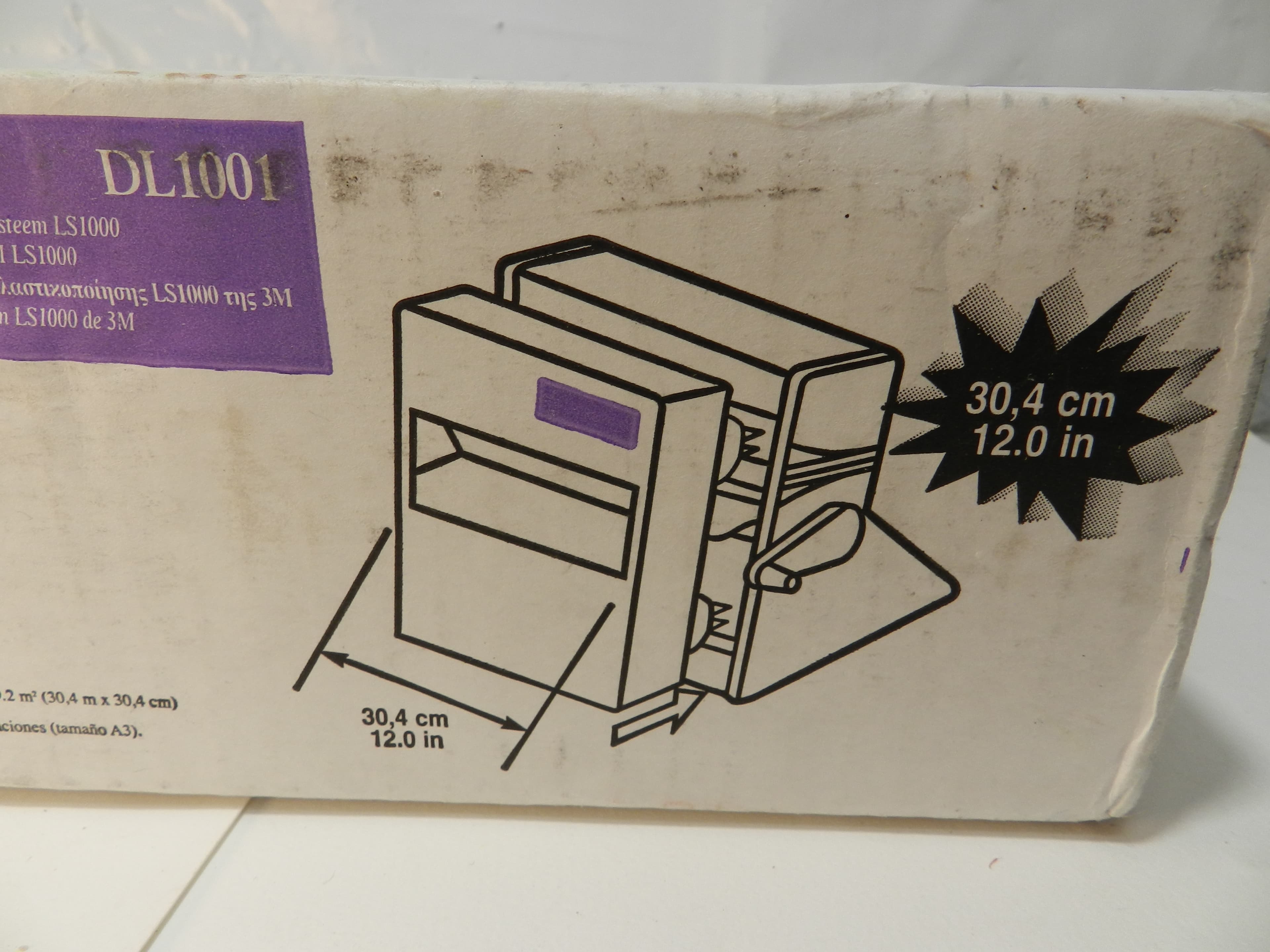 3M Double Sided Lamination Cartridge DL1001 for LS1000 Laminating System P69K - Thumbnail 2