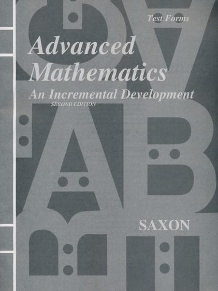 Saxon Advanced Mathematics: Trigonometry & Pre Calculus 2nd Ed Dvds By Art Reed - Thumbnail 5