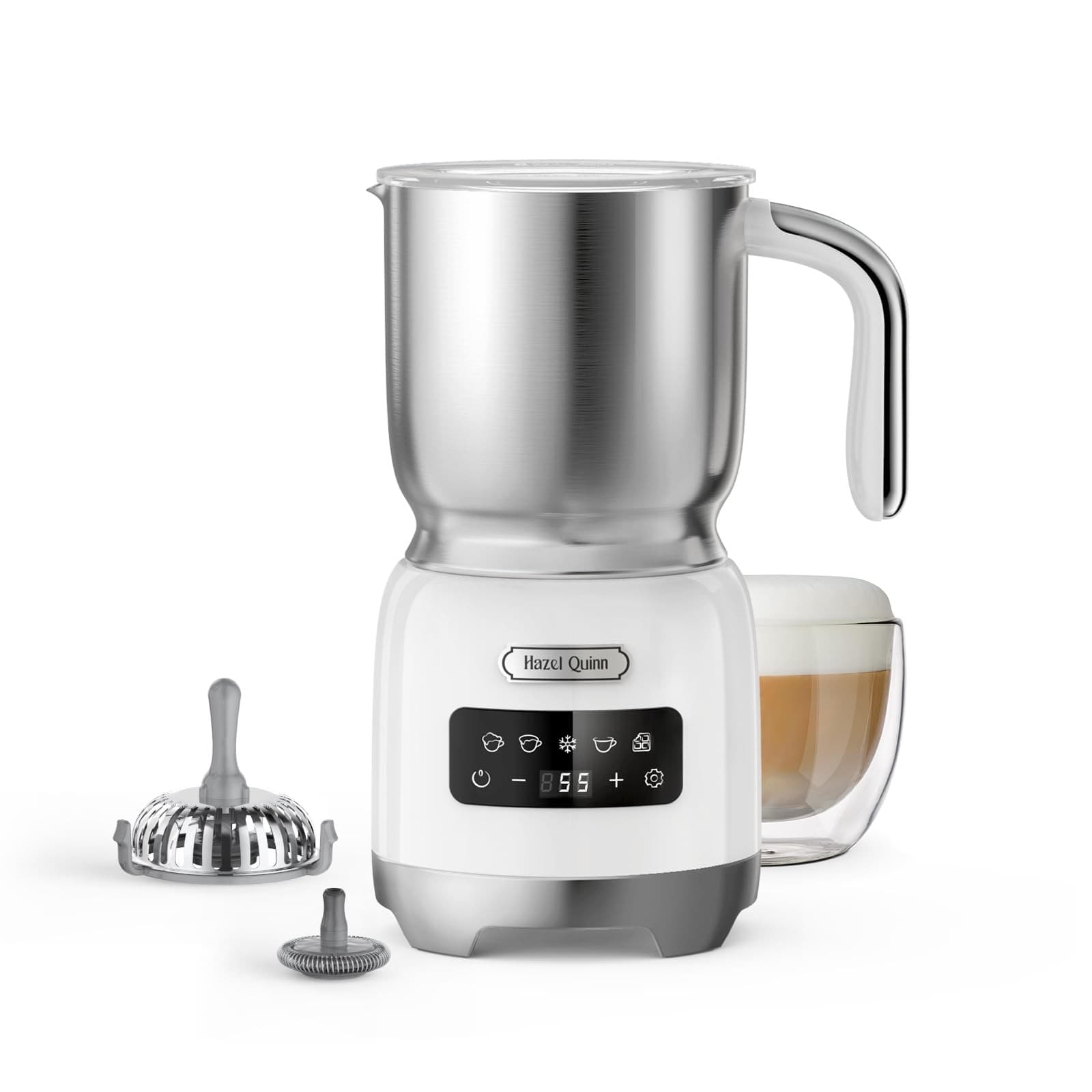 Hazel Quinn Milk Frother with Digital Display - Thumbnail 4