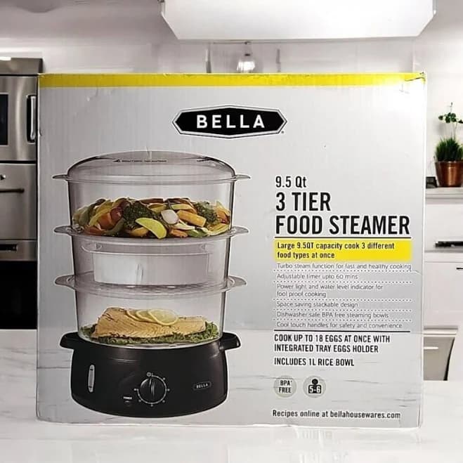 Bella Two Tier Food Steamer - Thumbnail 2