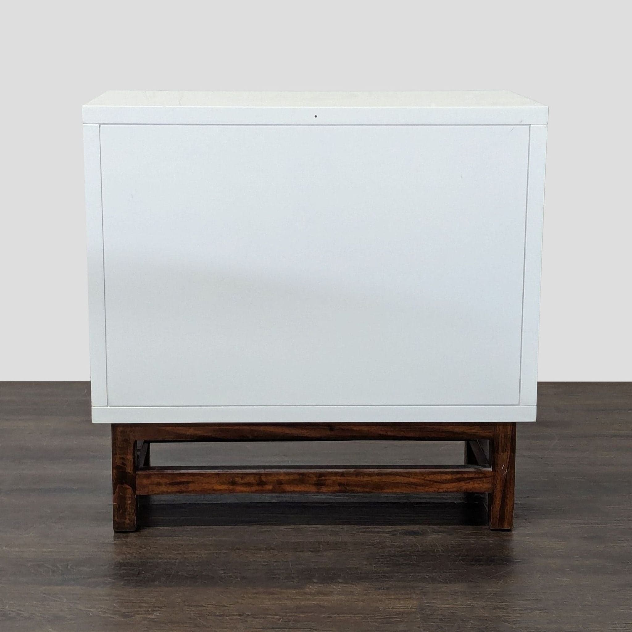 Crate & Barrel Two Drawer Nightstand - Thumbnail 6