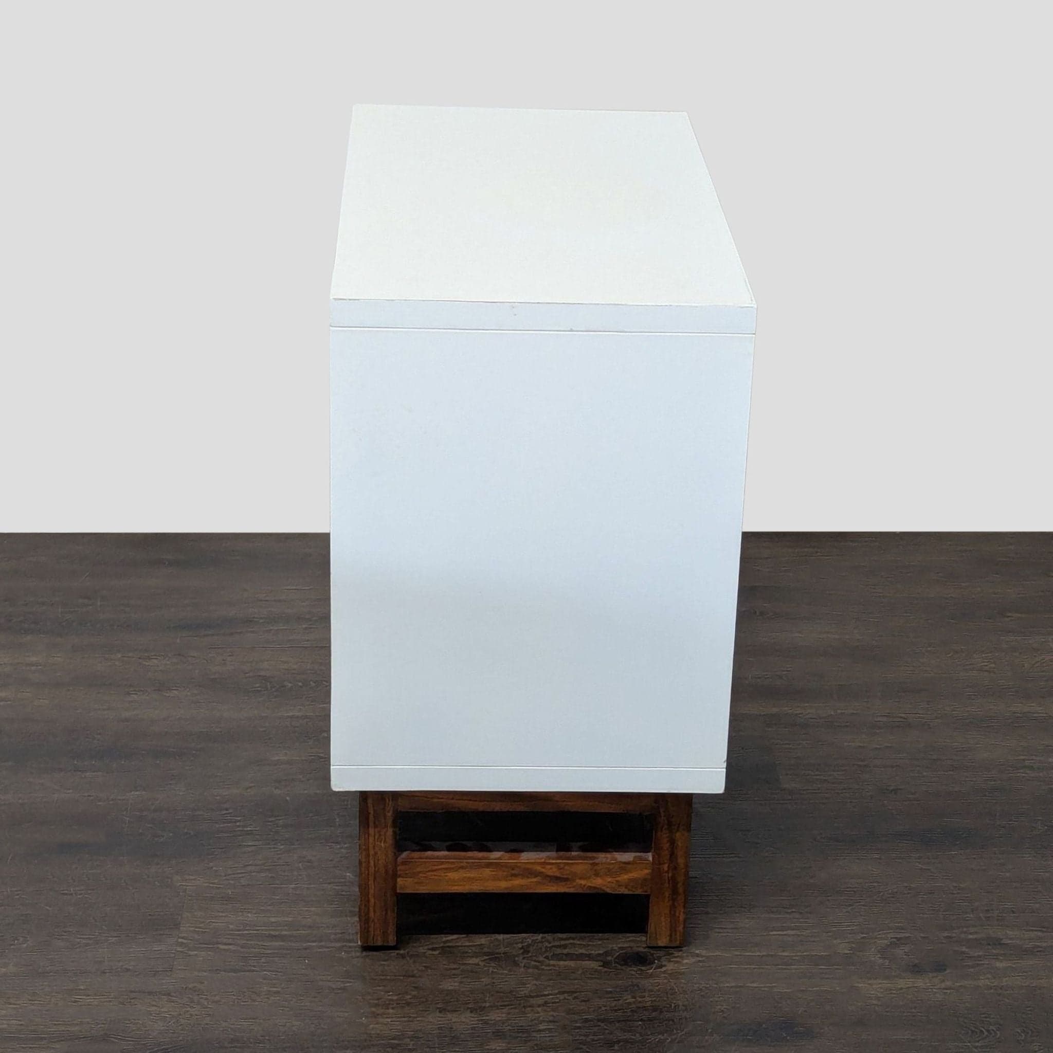 Crate & Barrel Two Drawer Nightstand - Thumbnail 7