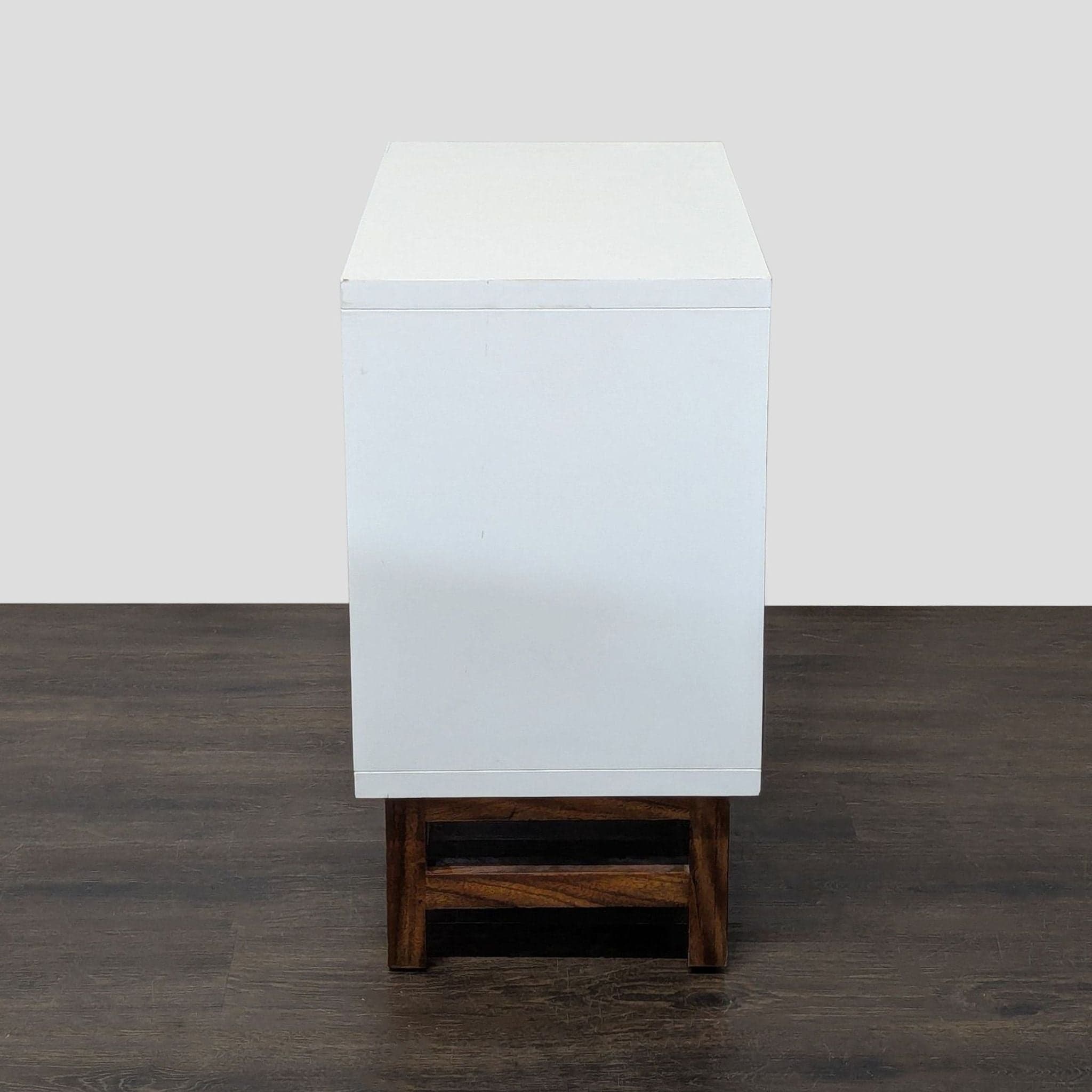 Crate & Barrel Two Drawer Nightstand - Thumbnail 5