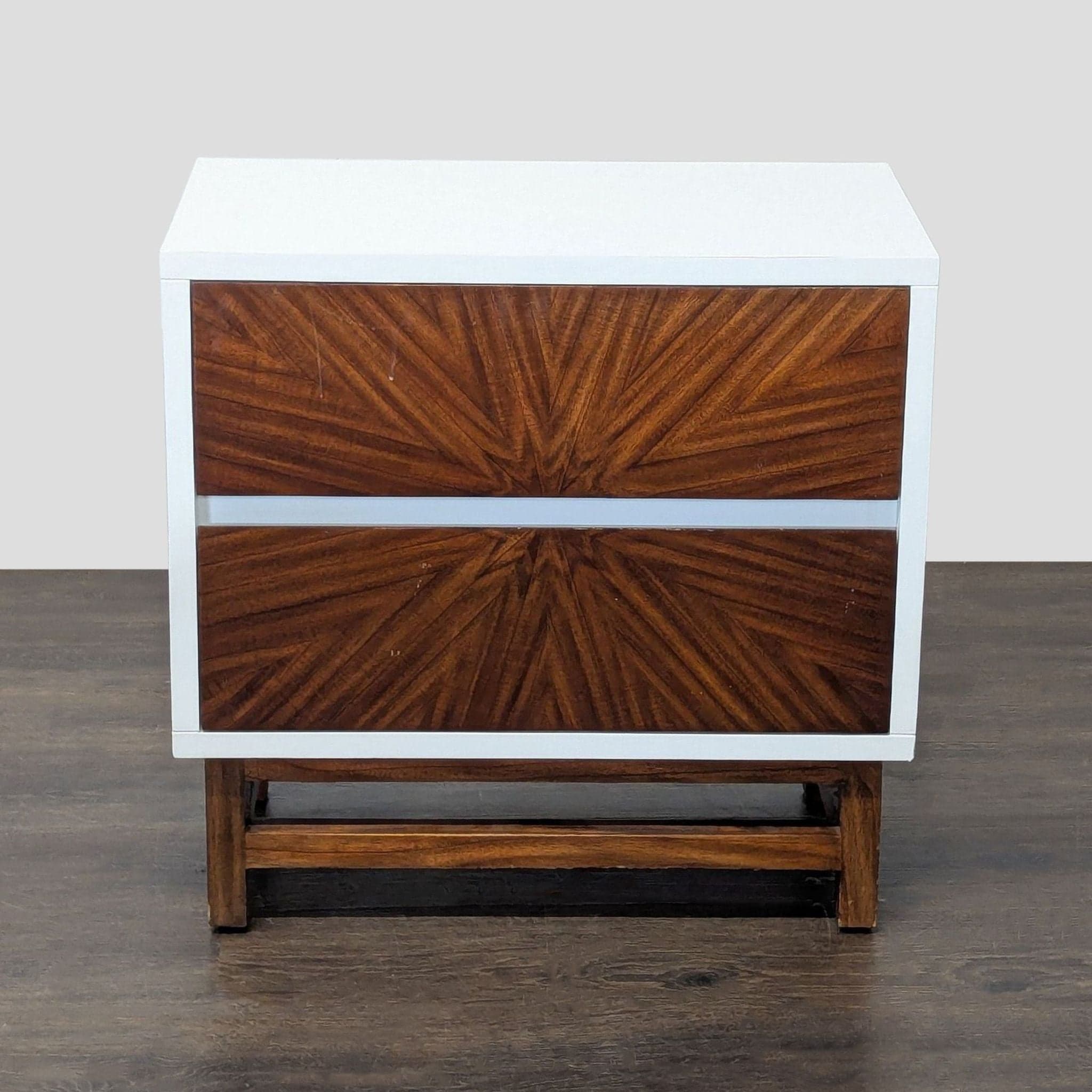 Crate & Barrel Two Drawer Nightstand - Thumbnail 11