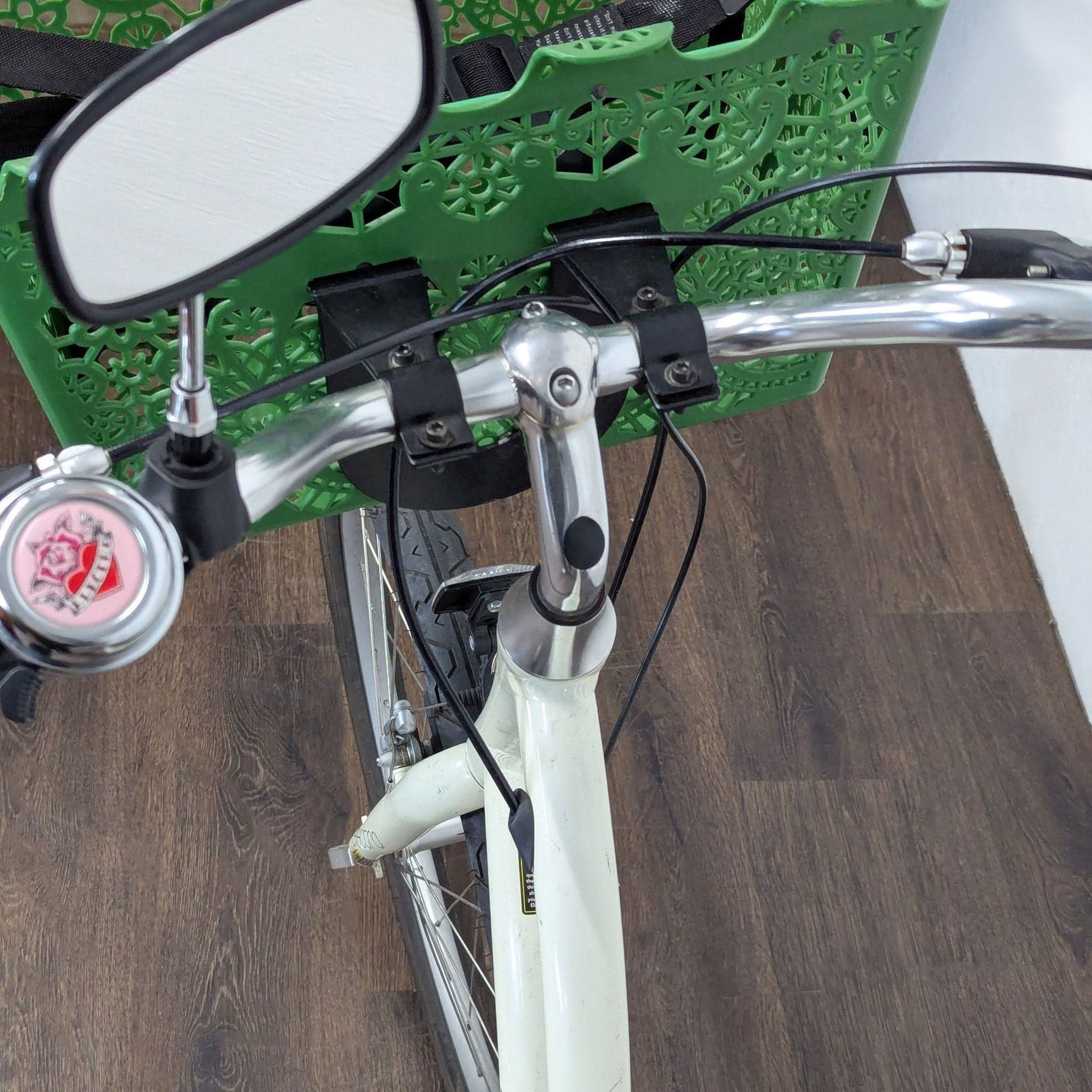 Electra Townie Step-Through Bicycle with Dual Baskets and Mirror - Thumbnail 8