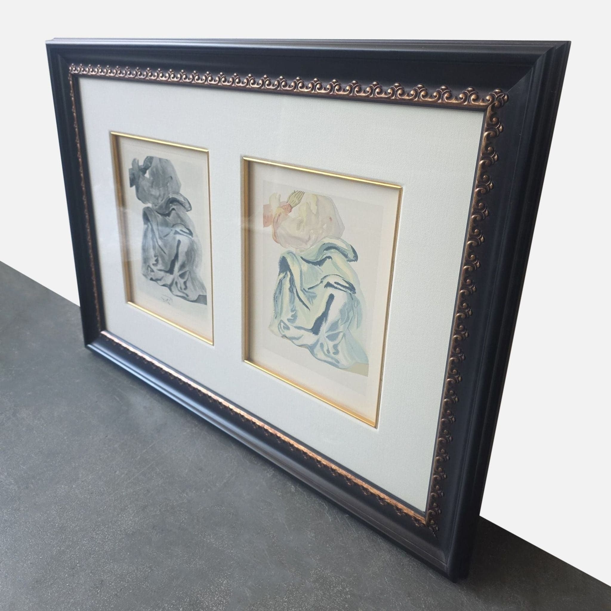 1960 Salvador Dali Divine Comedy Litograph "Empyrean Heaven" COA - Thumbnail 2