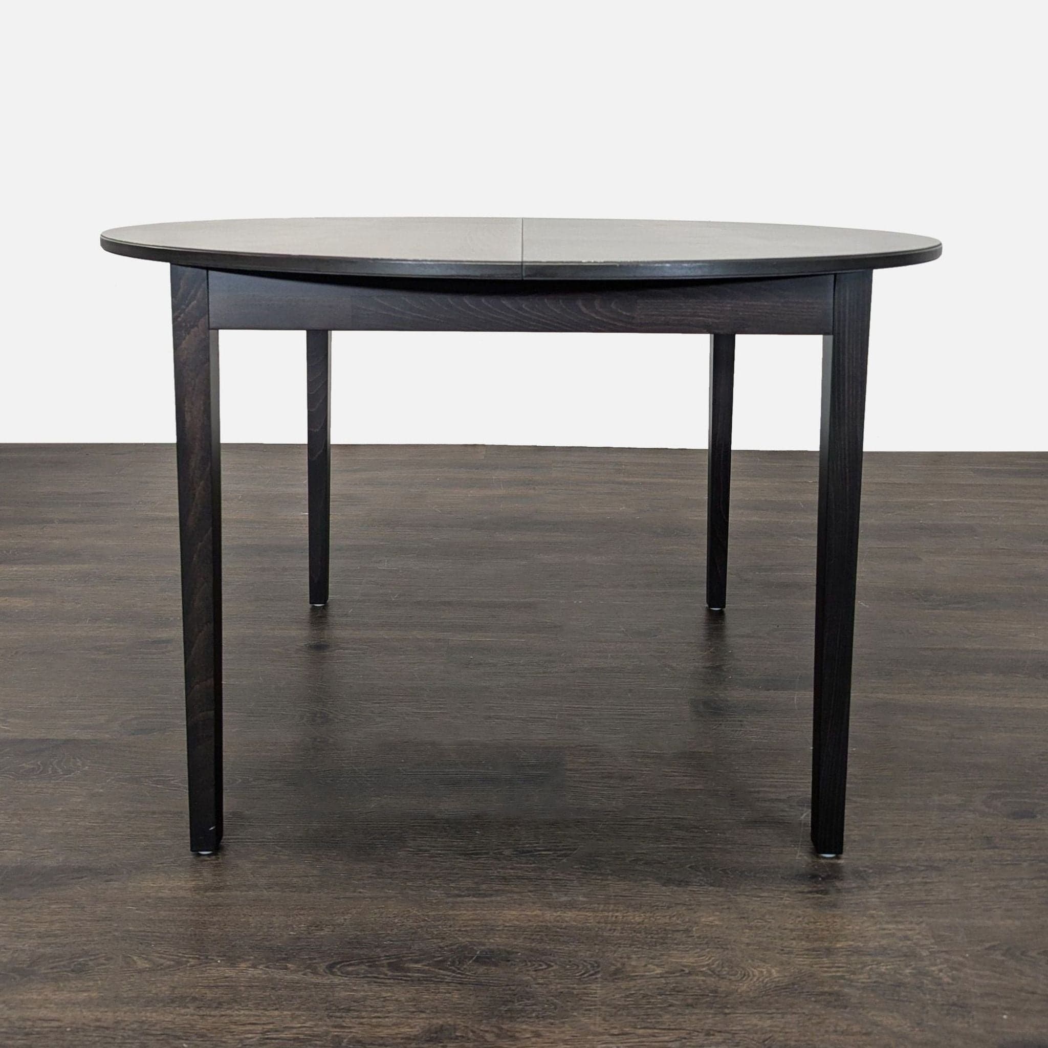 Ikea NÄSINGE 5-Piece Round Dining Set with 4 Chairs – Dark Wood Finish - Thumbnail 2