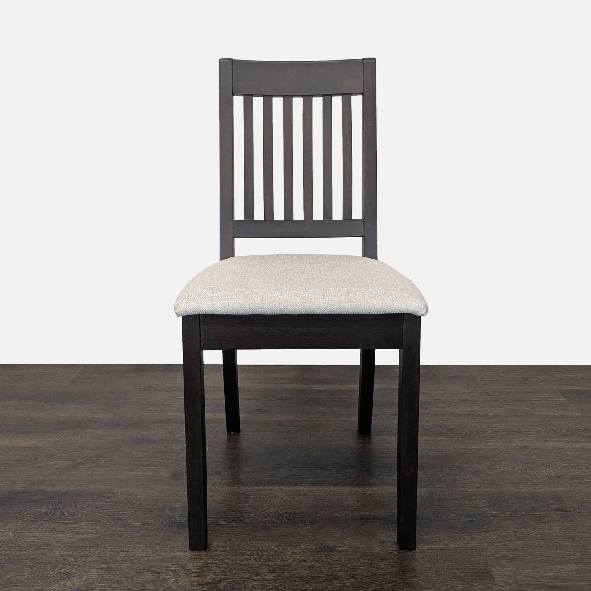 Ikea NÄSINGE 5-Piece Round Dining Set with 4 Chairs – Dark Wood Finish - Thumbnail 7