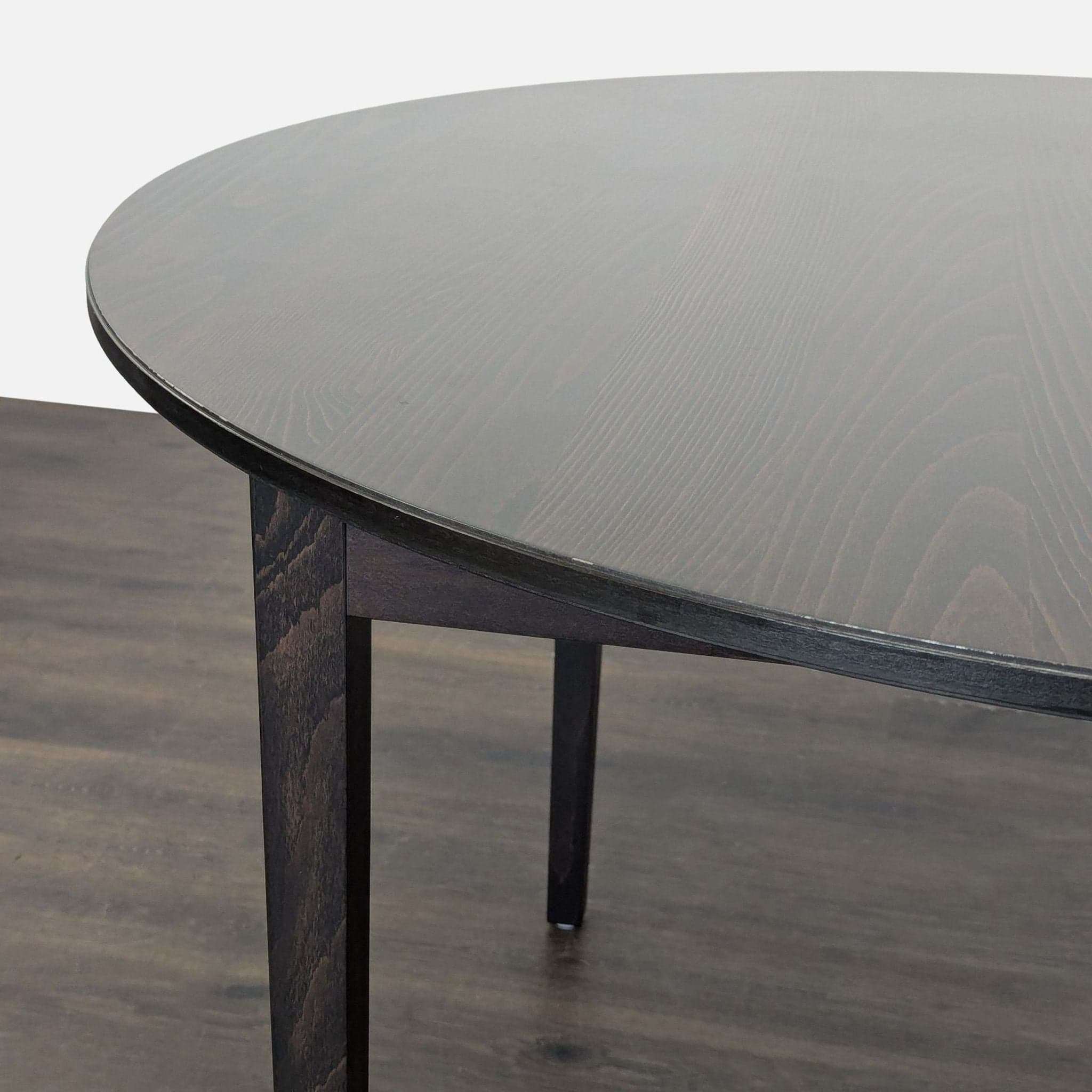 Ikea NÄSINGE 5-Piece Round Dining Set with 4 Chairs – Dark Wood Finish - Thumbnail 5