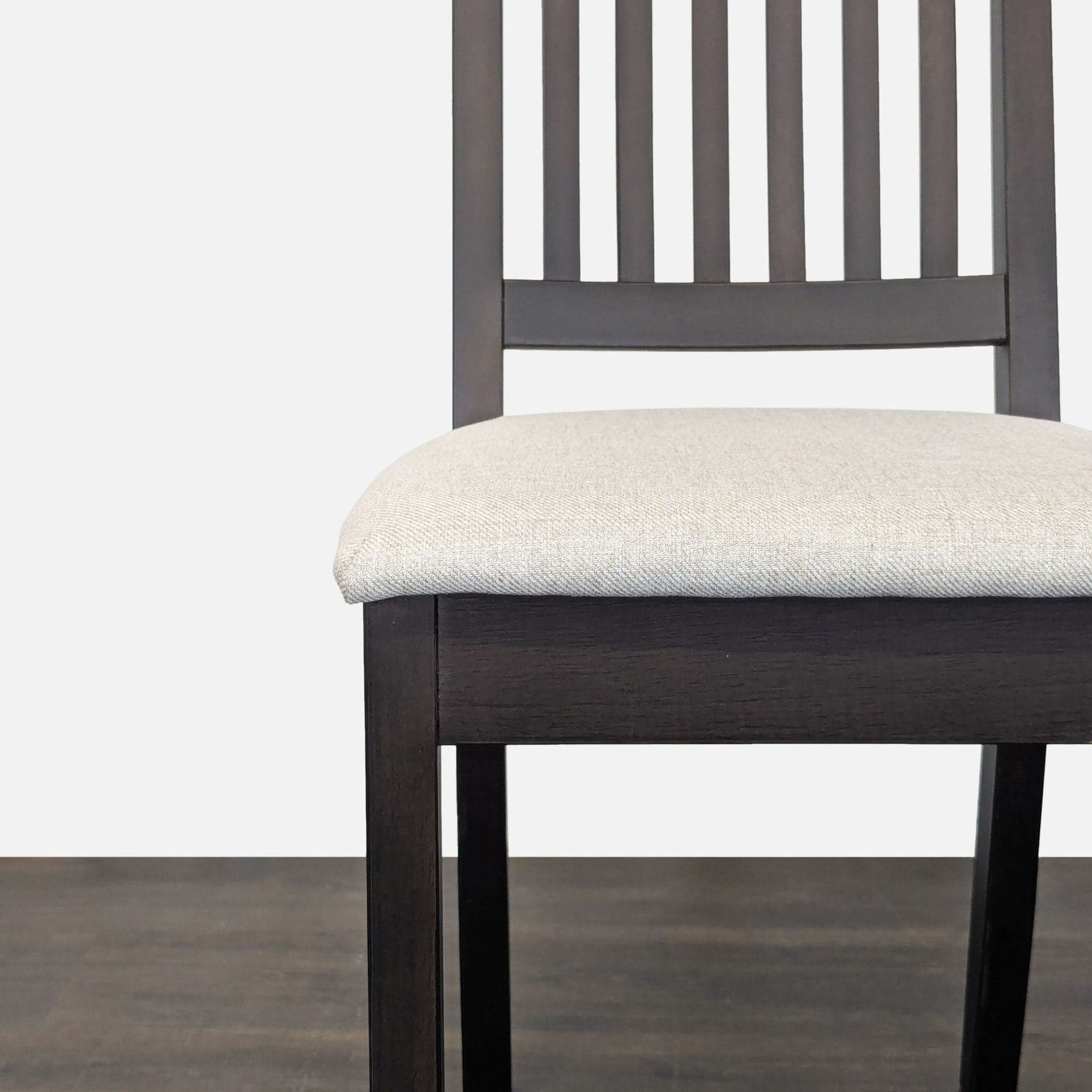 Ikea NÄSINGE 5-Piece Round Dining Set with 4 Chairs – Dark Wood Finish - Thumbnail 8