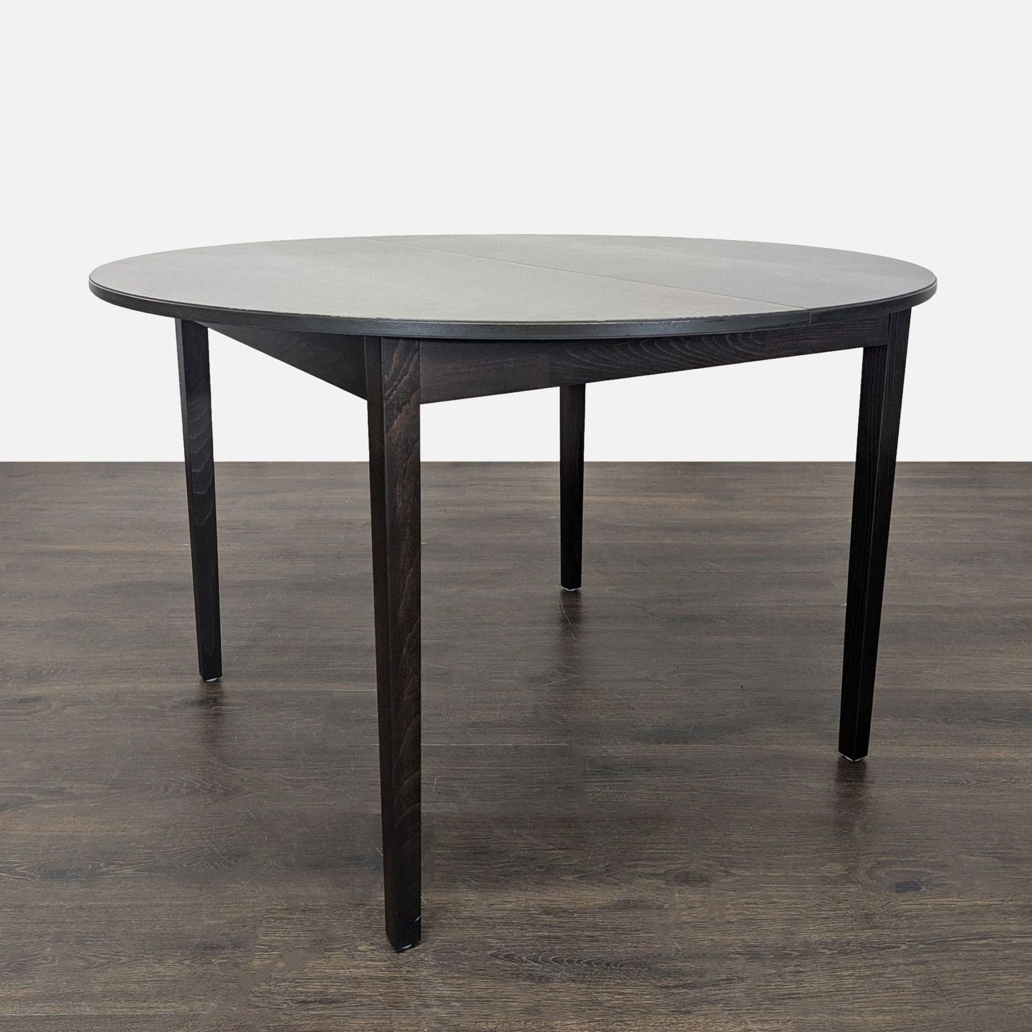 Ikea NÄSINGE 5-Piece Round Dining Set with 4 Chairs – Dark Wood Finish - Thumbnail 6