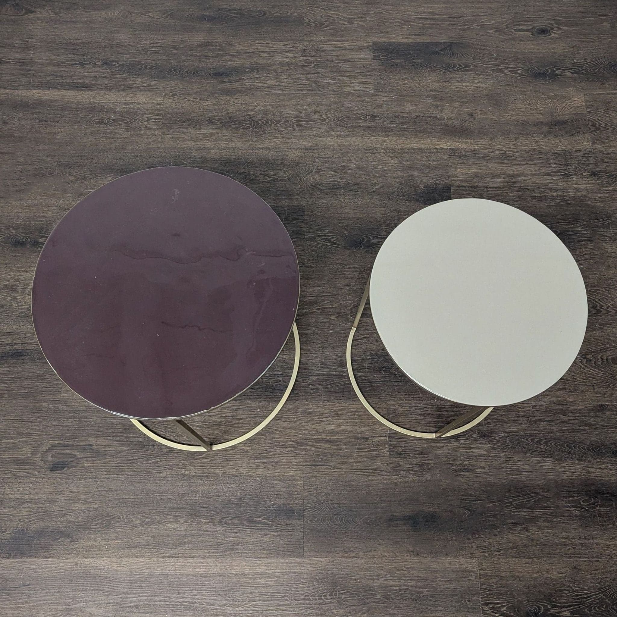 West Elm Enamel Top Nesting Tables - Thumbnail 5