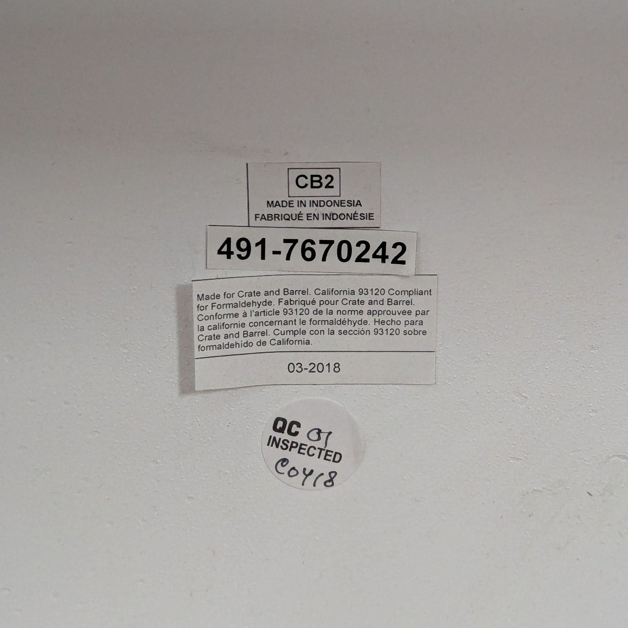 Crate & Barrel Two Drawer Nightstand - Thumbnail 10