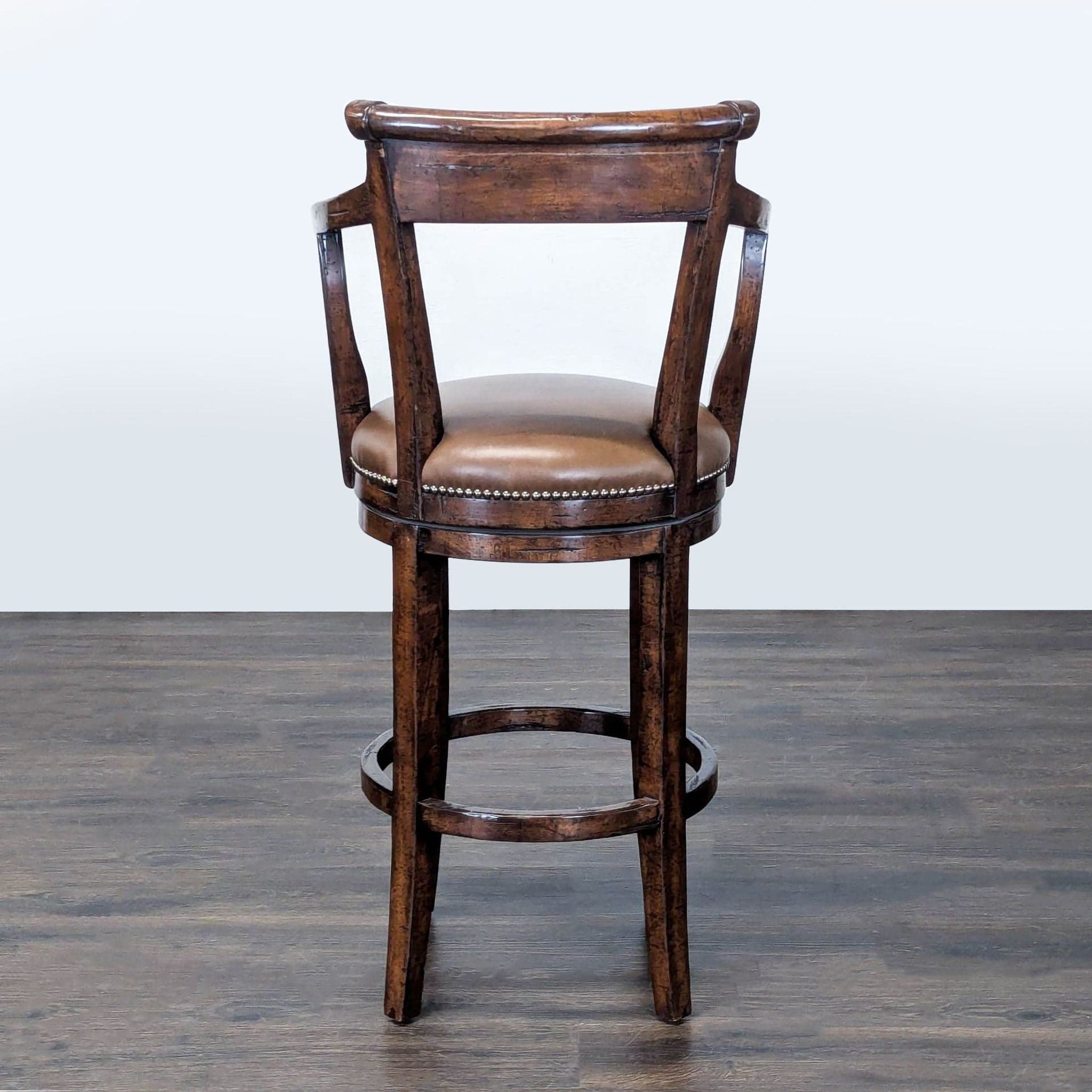 Adler & Co. Swivel Bar Stool - Thumbnail 4