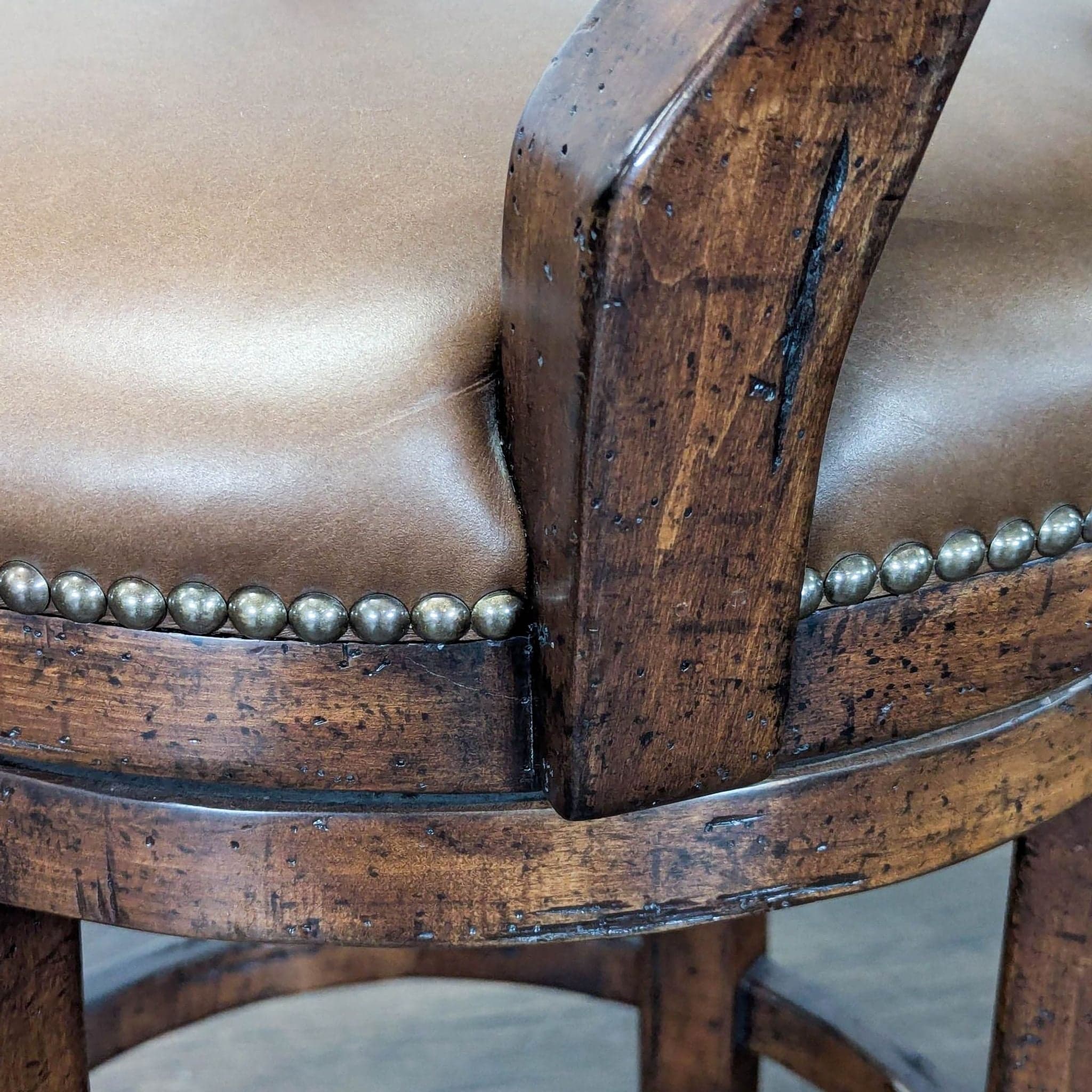 Adler & Co. Swivel Bar Stool - Thumbnail 6