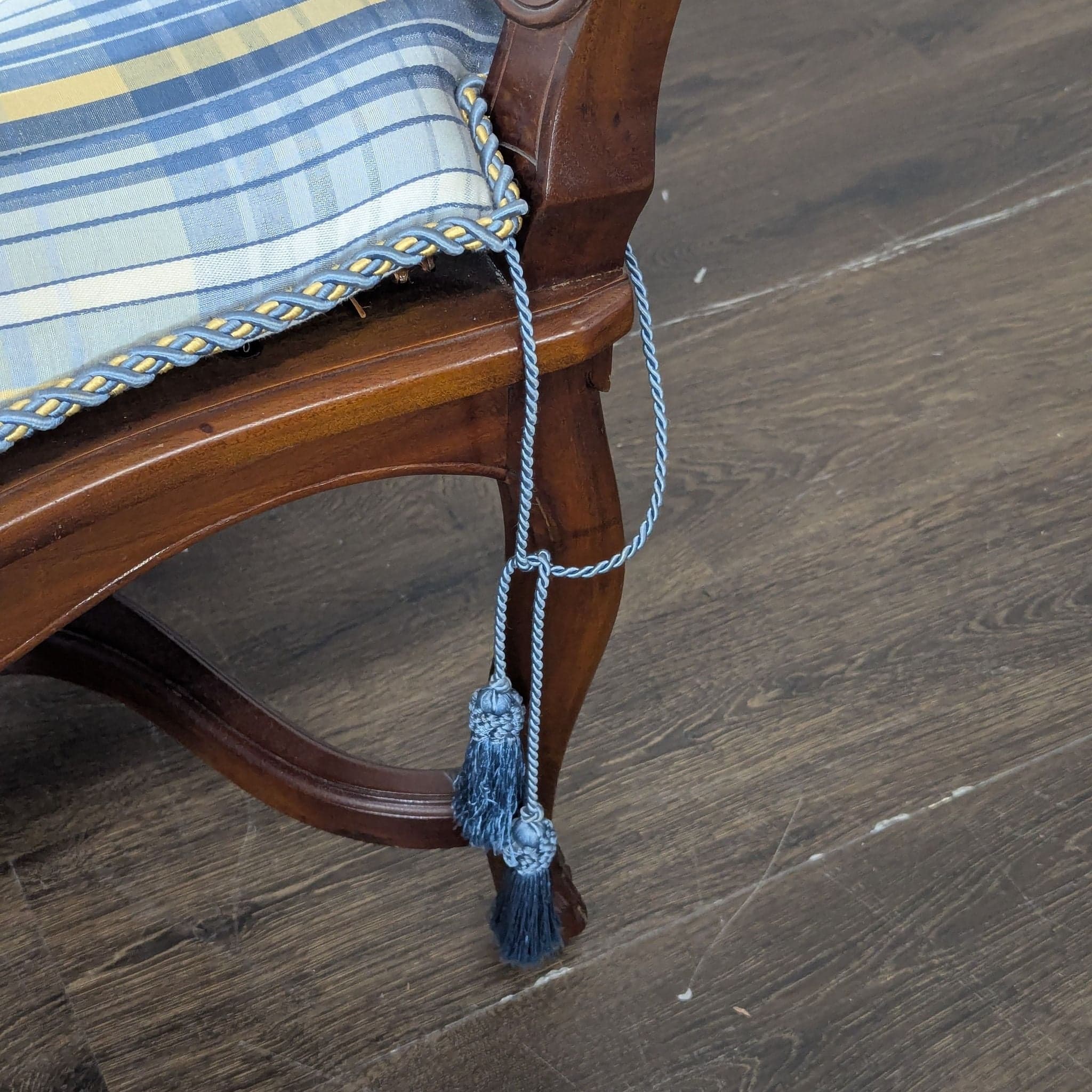 French Style Carved Dining/Lounge Armchair - Thumbnail 7