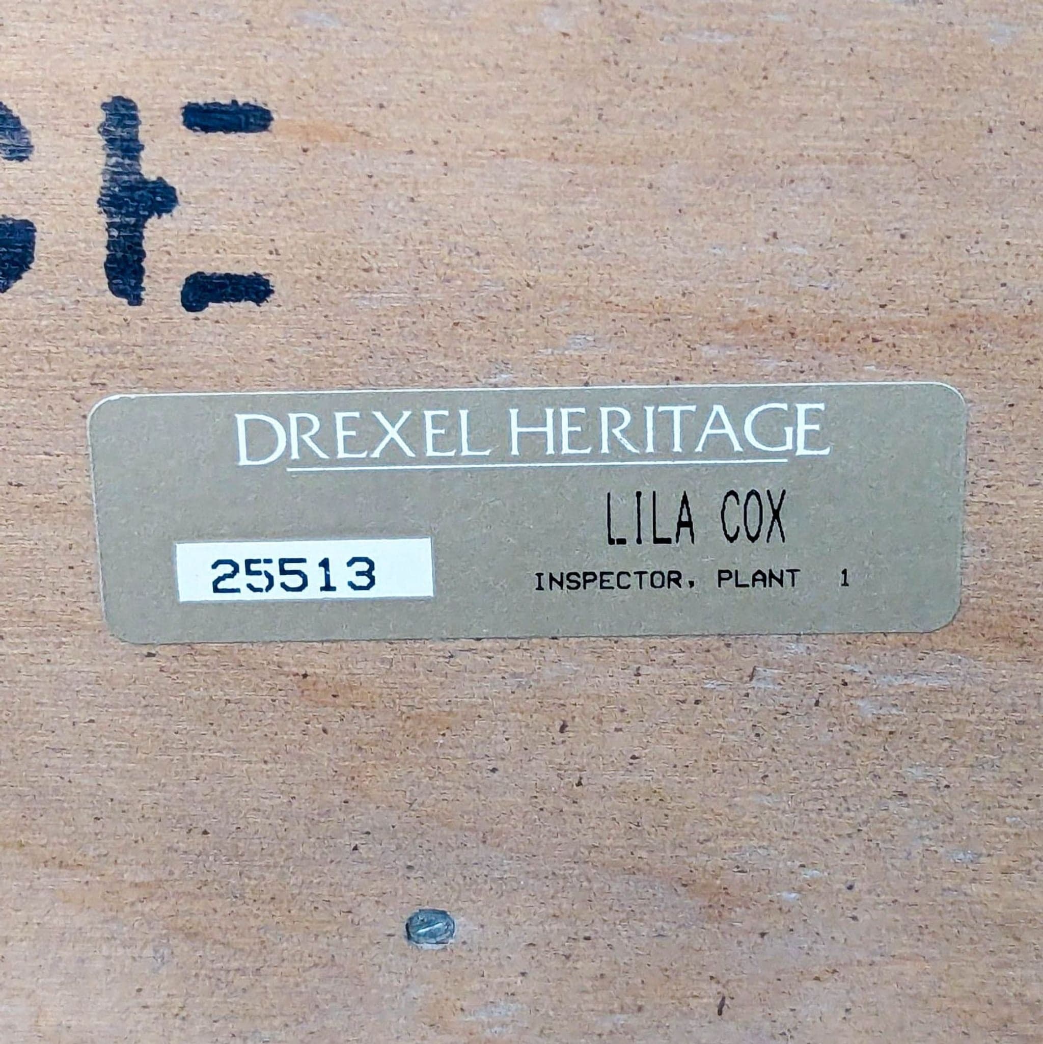 Vintage Drexel Heritage Connoisseur Nightstand - Thumbnail 11