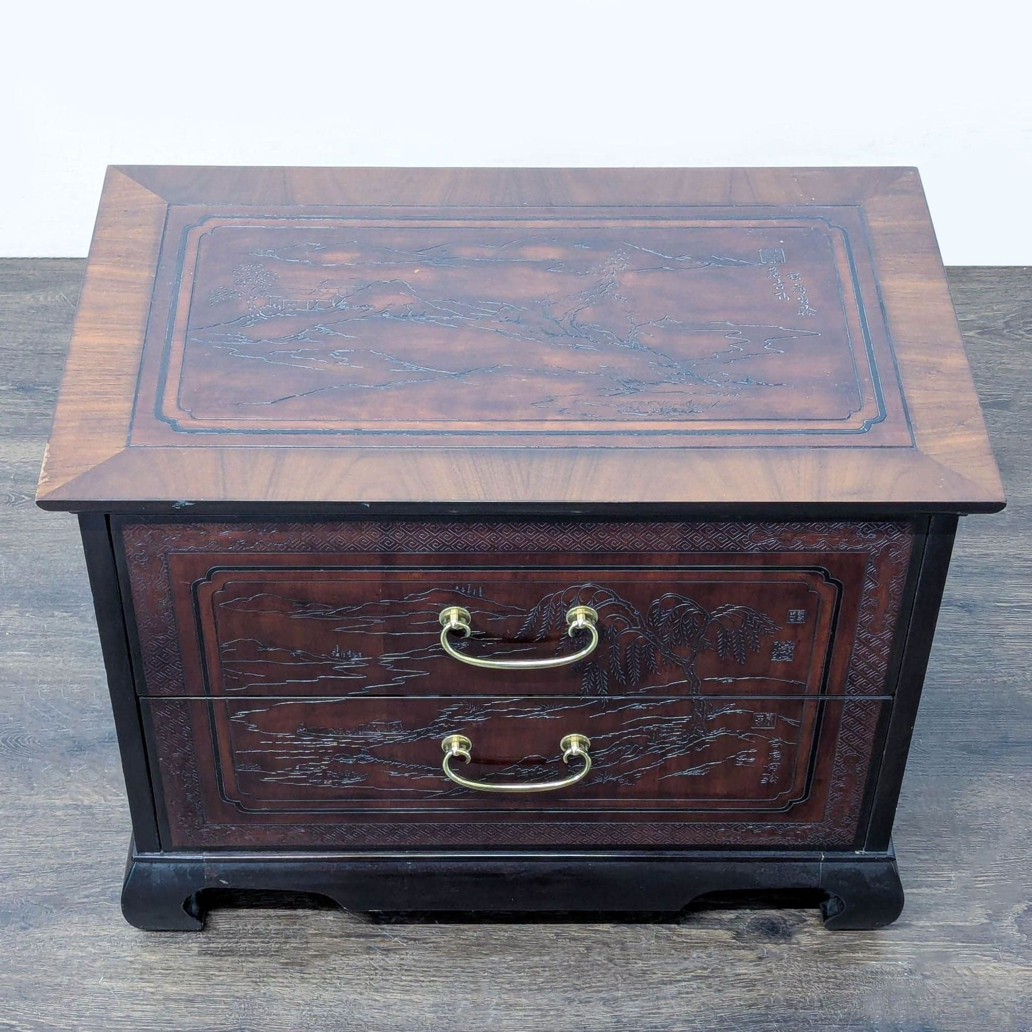 Vintage Drexel Heritage Connoisseur Nightstand - Thumbnail 3