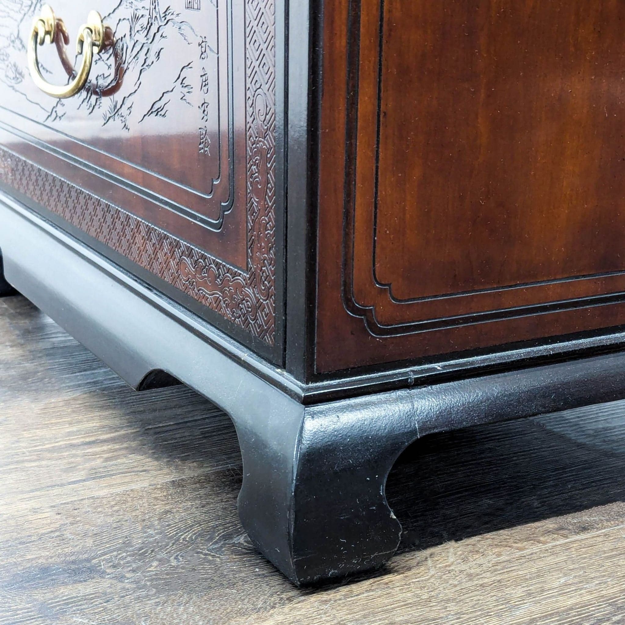 Vintage Drexel Heritage Connoisseur Nightstand - Thumbnail 8