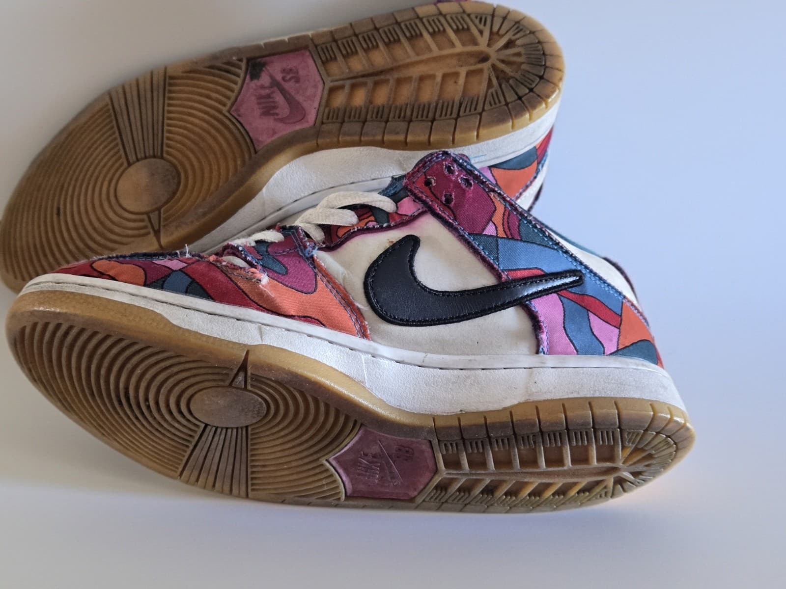 Nike SB Parra Dunk Low Size 7.5 USED no box - Thumbnail 2